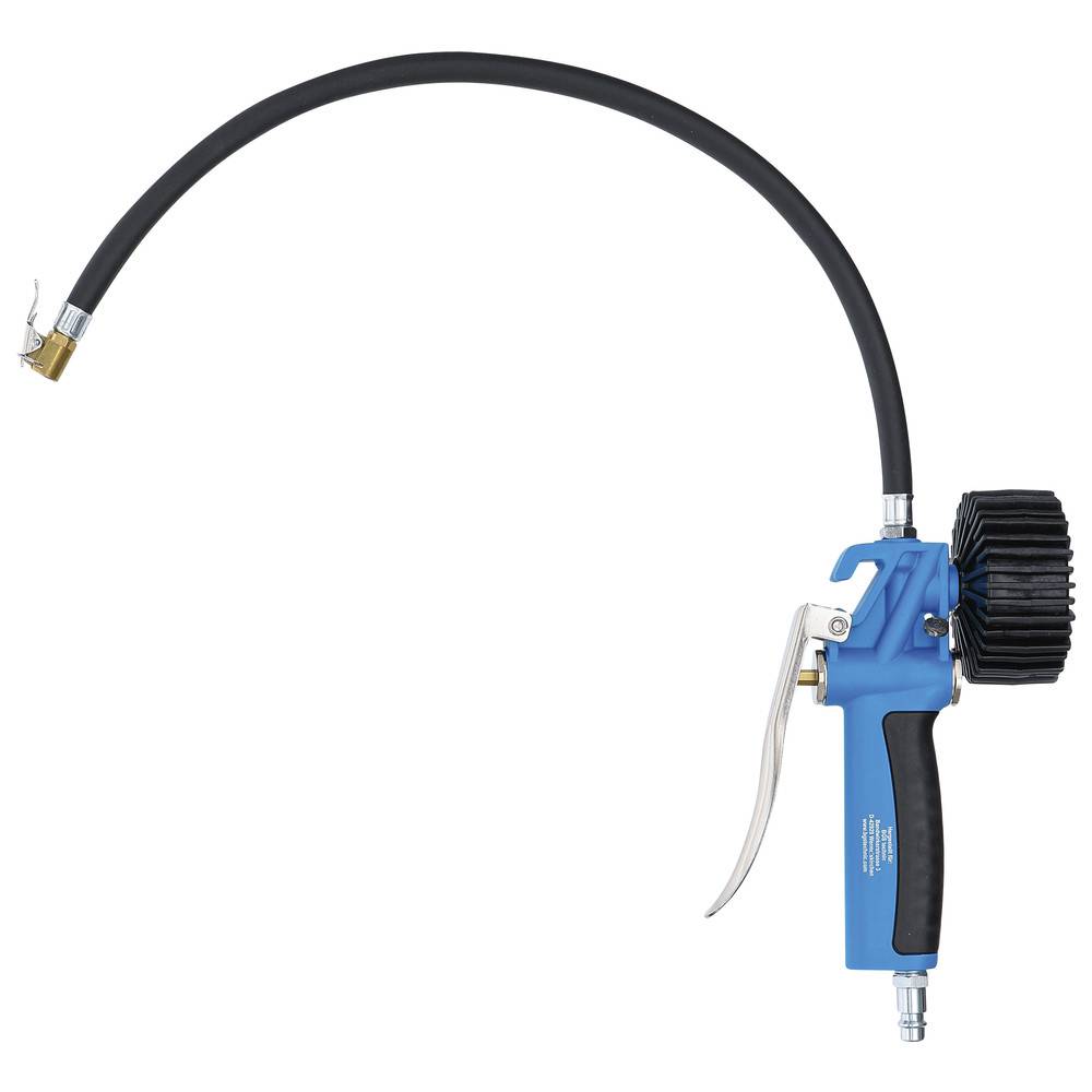 BGS Druckluft-Reifenfüllpistole, geeicht, 0-10 bar