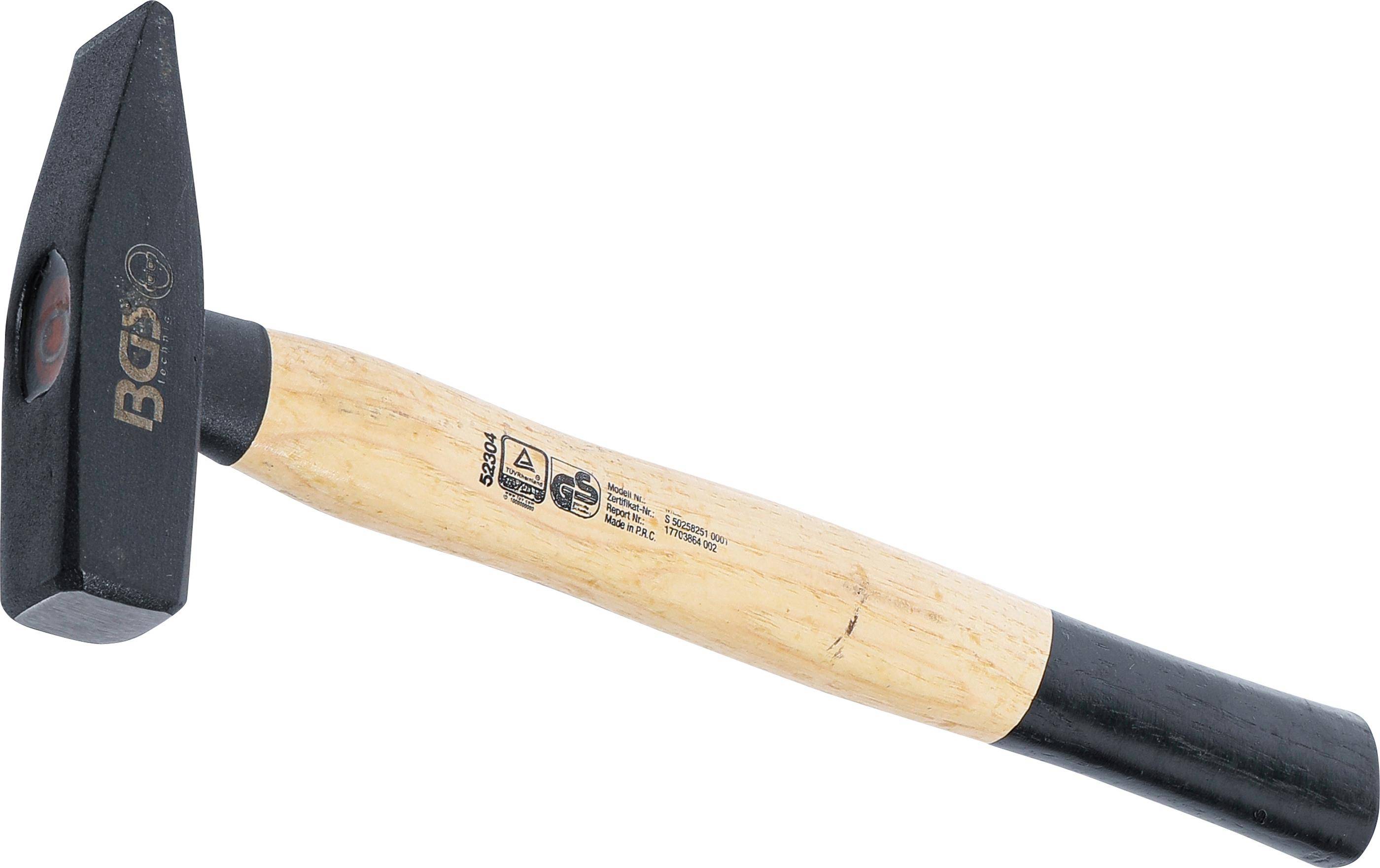 BGS Schlosserhammer | Hickory-Stiel | DIN 1041 | 400 g