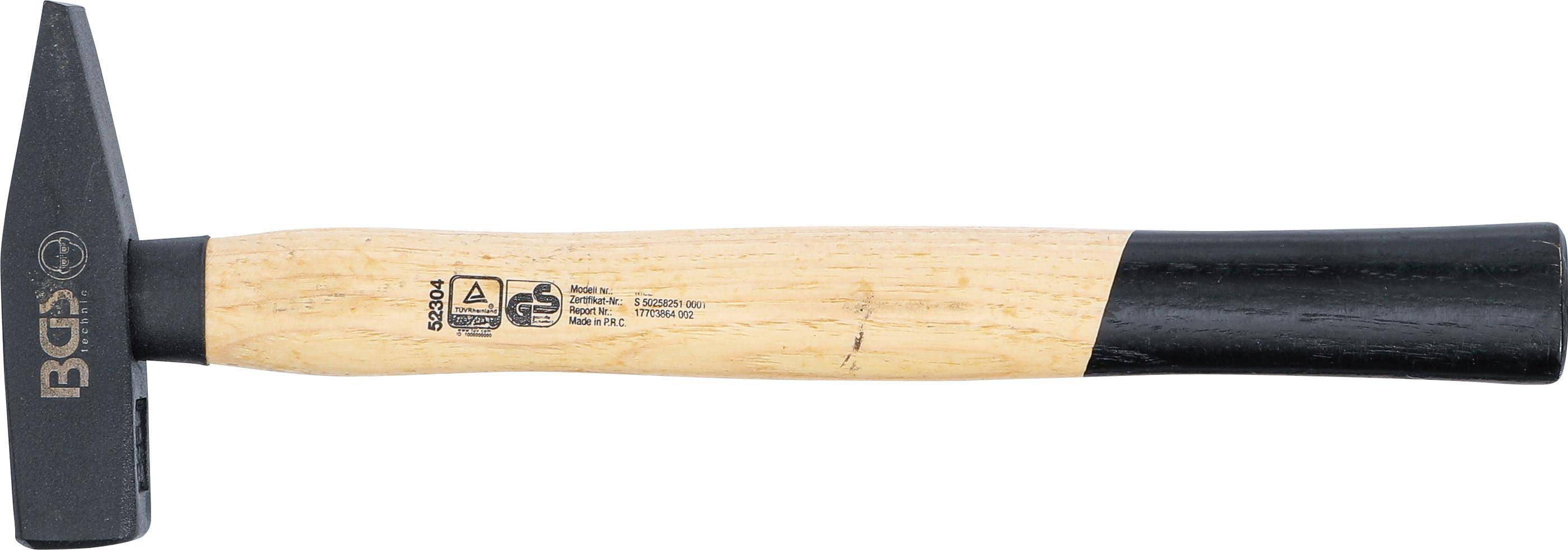 BGS Schlosserhammer | Hickory-Stiel | DIN 1041 | 400 g