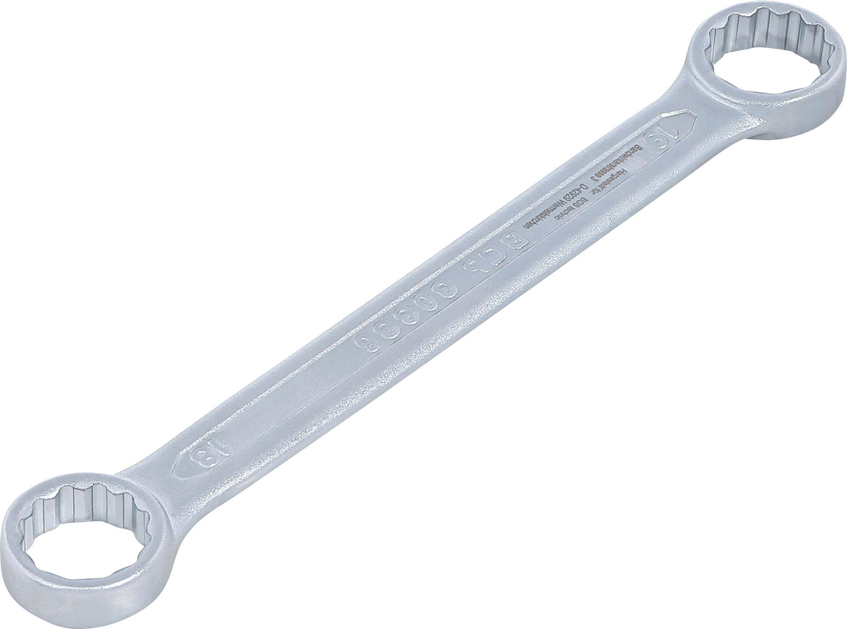 BGS technic Doppel-Ringschlssel | extra flach | SW 18 x 19 mm