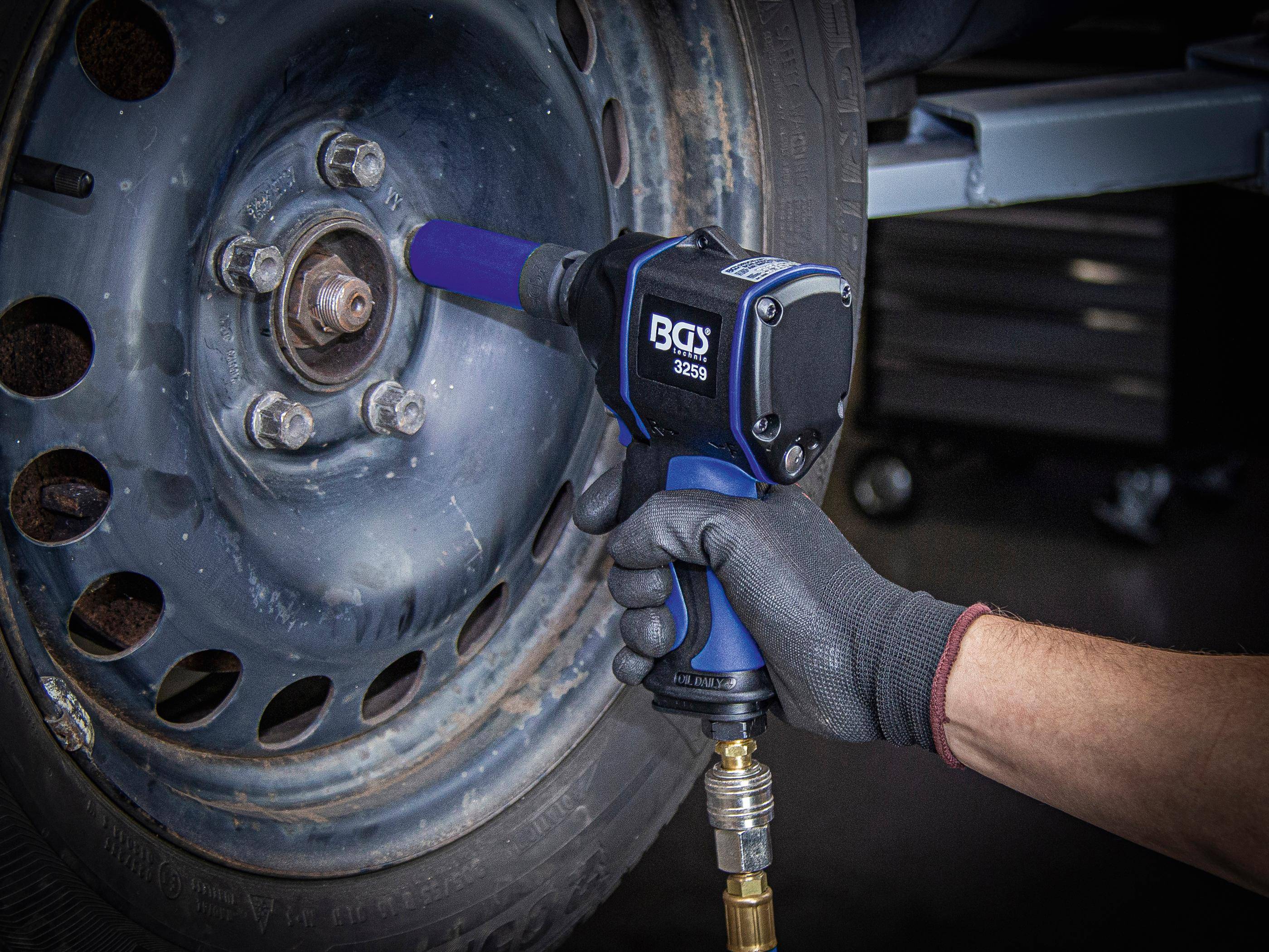 BGS Druckluft-Schlagschrauber | 12,5 mm (1/2") | 949 Nm