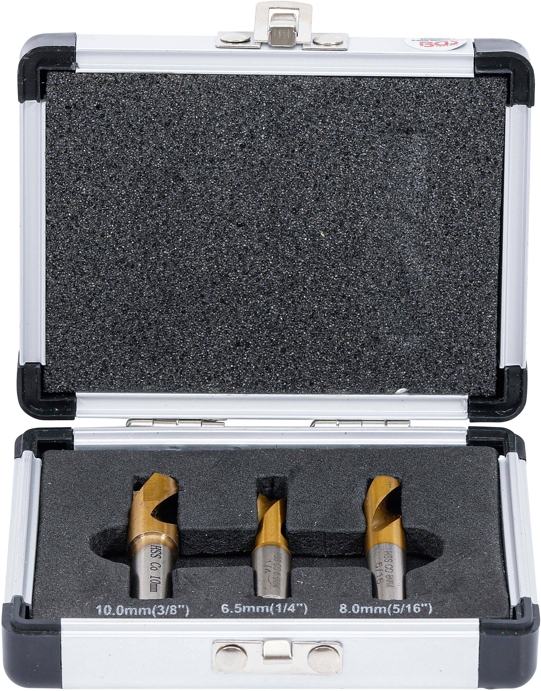 BGS Schweipunkt-Frser-Satz | 5 % Cobalt-Stahl | 3-tlg.