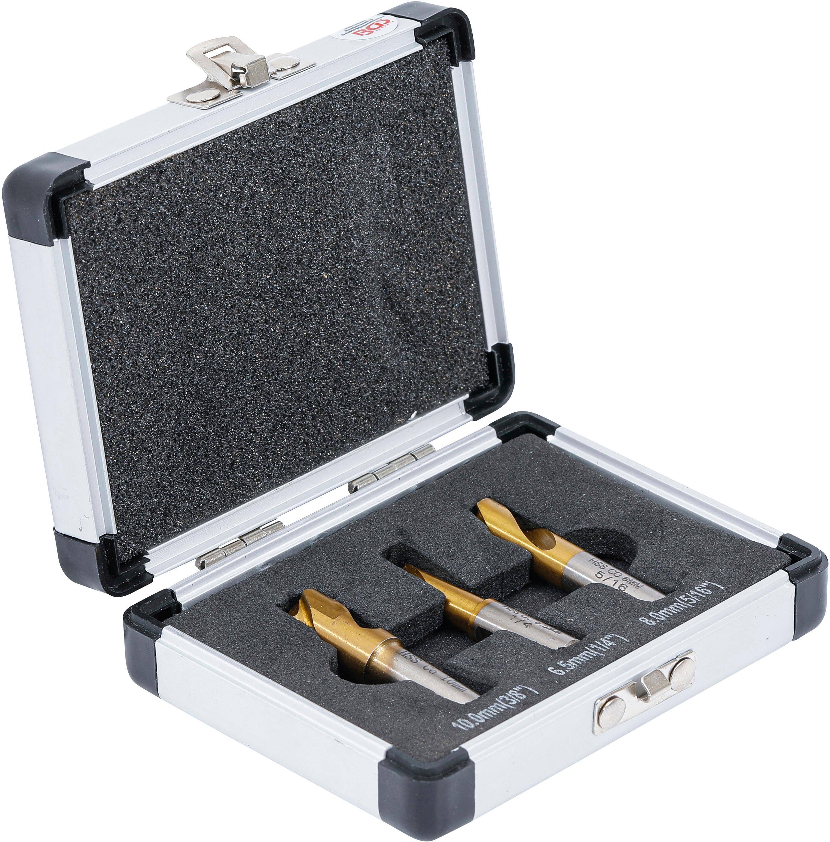 BGS Schweipunkt-Frser-Satz | 5 % Cobalt-Stahl | 3-tlg.