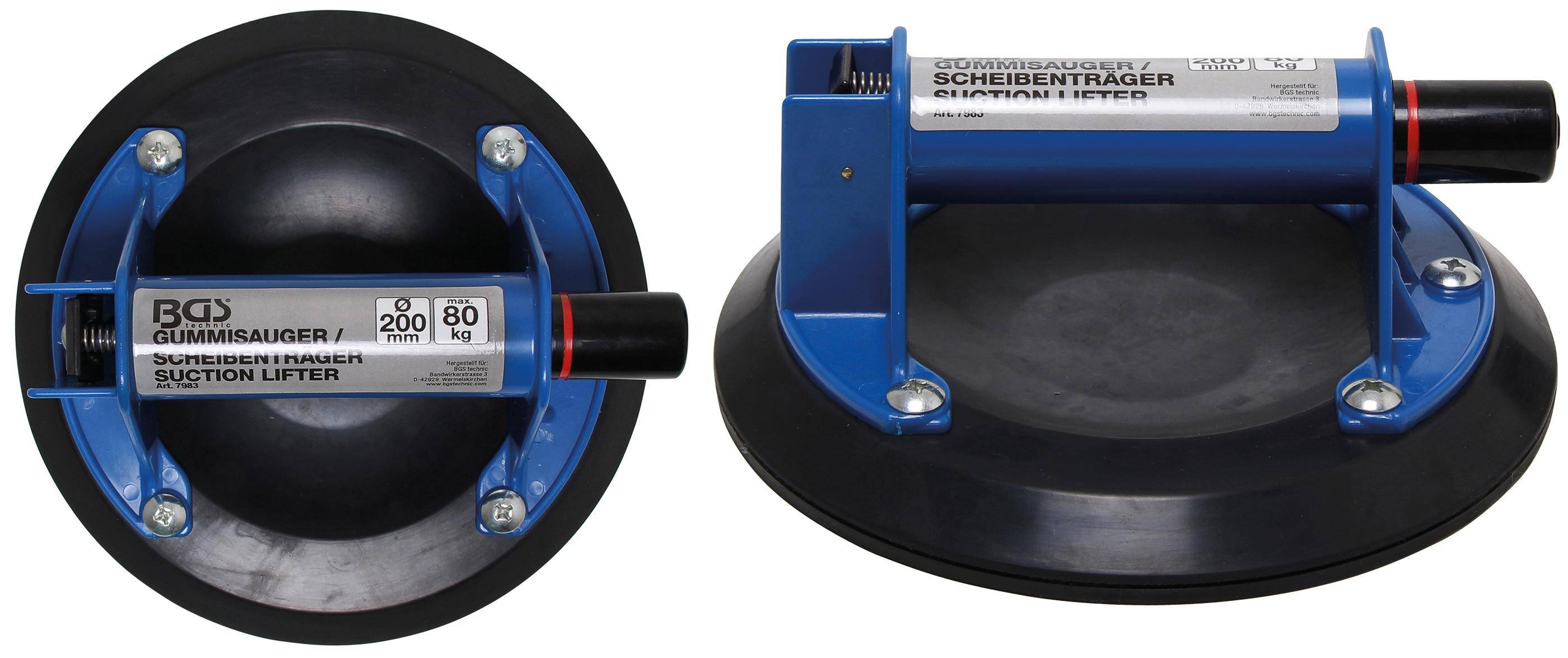 BGS technic Gummisauger/Scheibentrger | extra stark | 200 mm