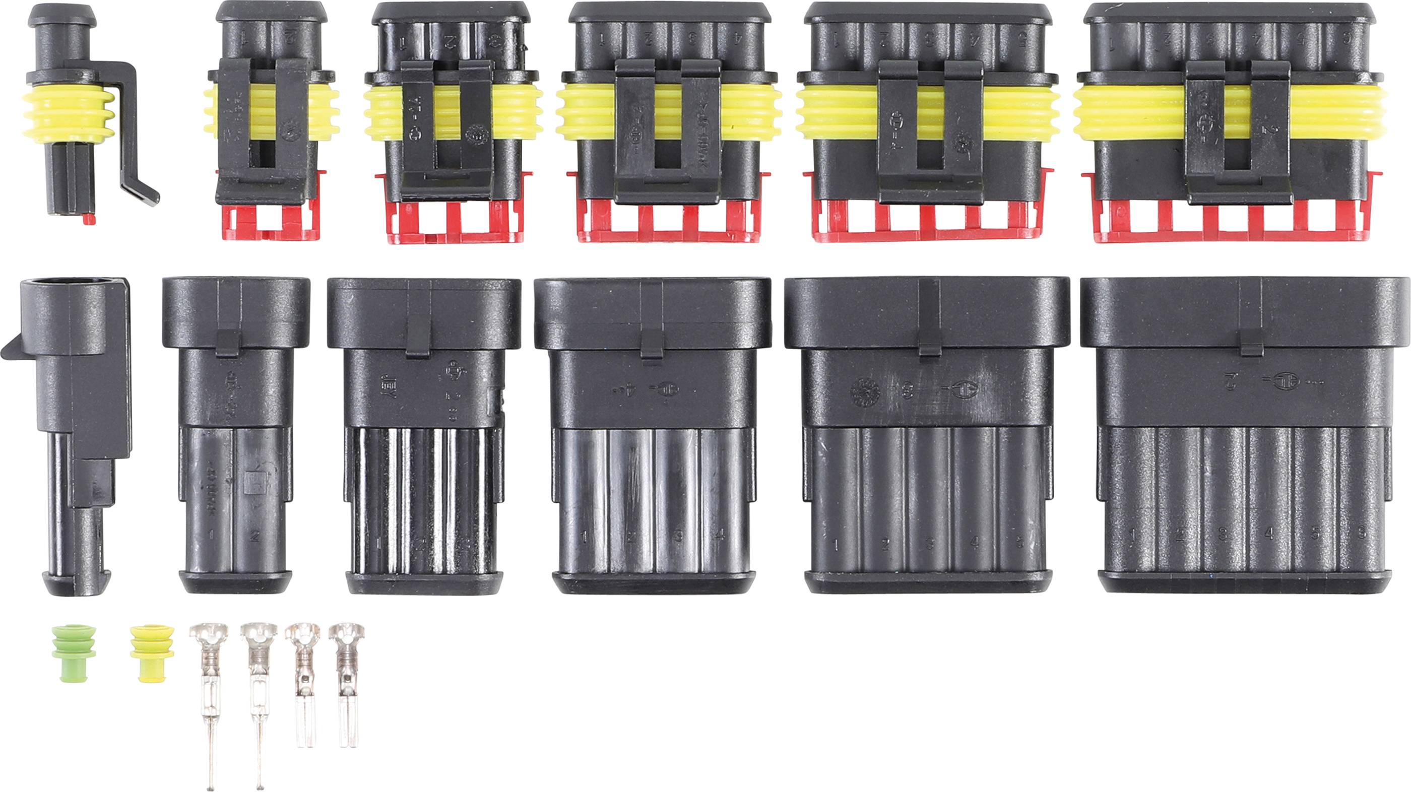 BGS technic Steckverbinder-Sortiment | 350-tlg.