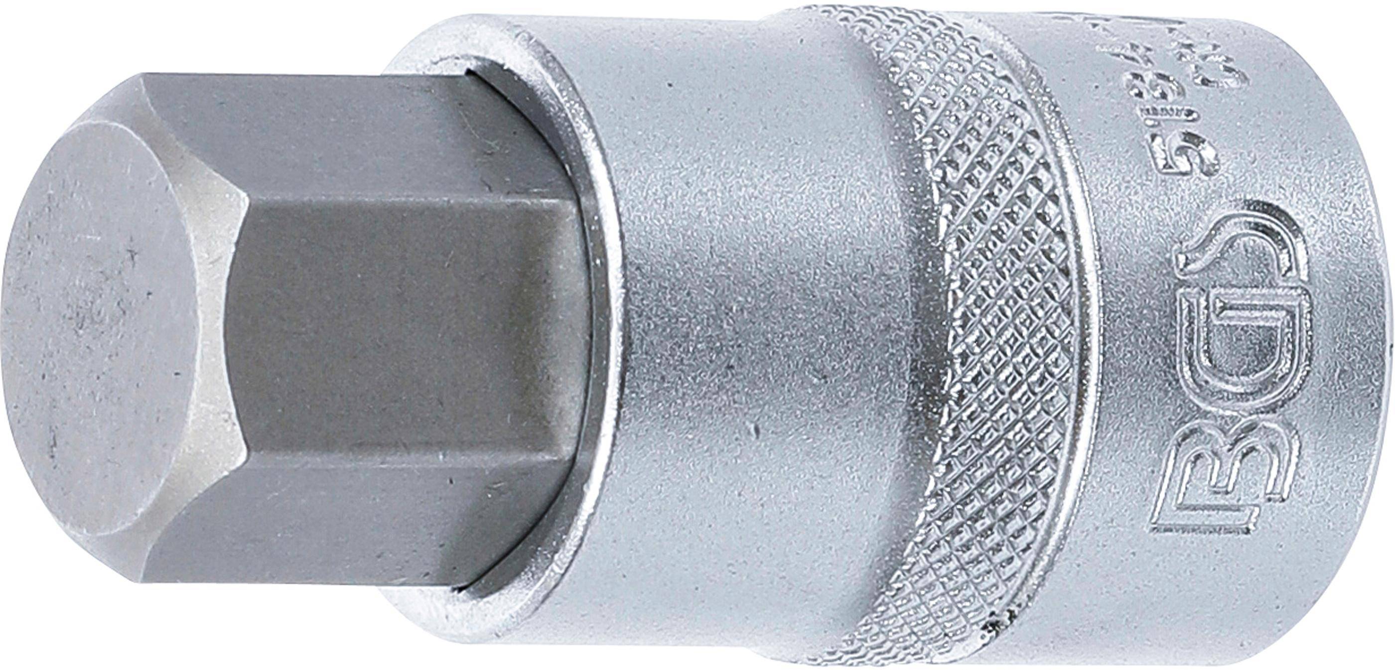 Bit-Einsatz "BGS" - 1/2" Antrieb - Innen-6-kant- Chrom-Vanadium-Stahl