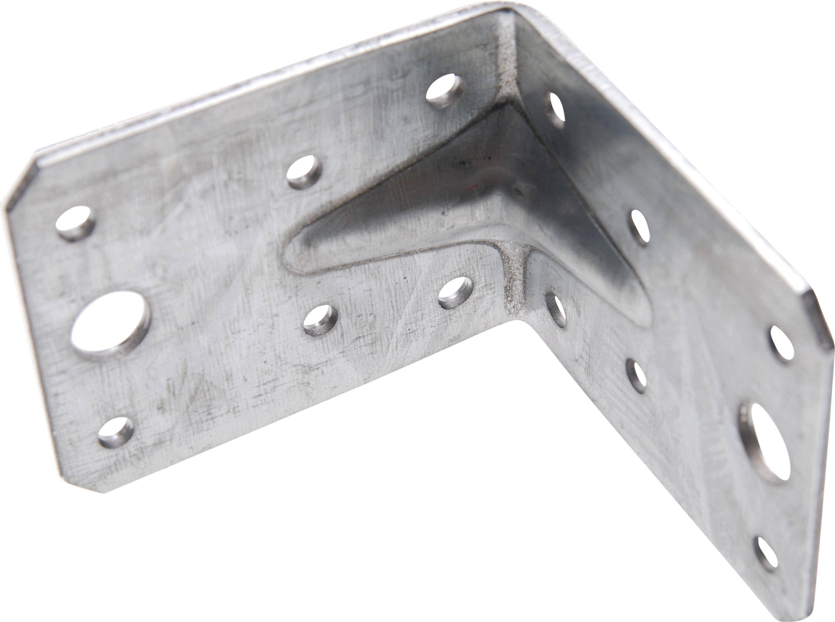 BGS Diy Winkelverbinder | mit Sicke | 70 x 70 x 55 x 2,5 mm