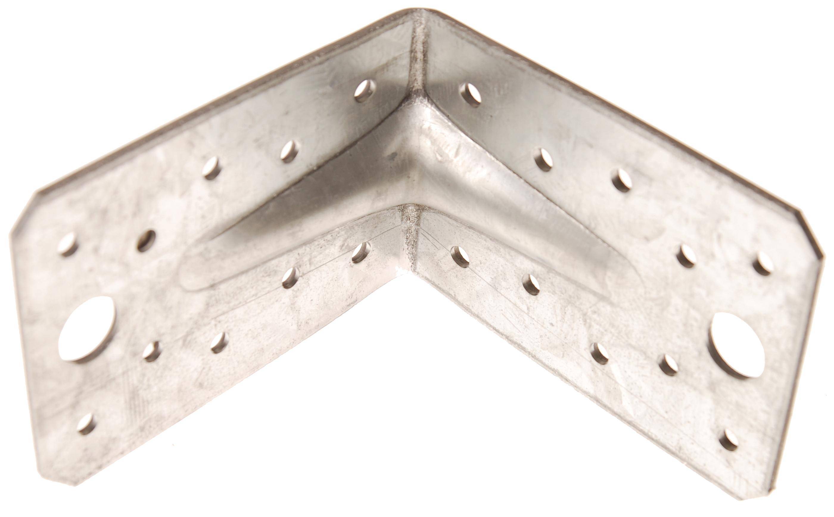 BGS Diy Winkelverbinder | mit Sicke | 90 x 90 x 65 x 2,5 mm