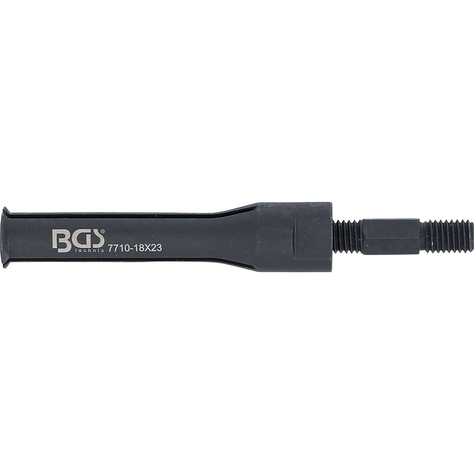 Ein schwarzes BGS-markiertes Werkzeug mit dem eingeprägten Code 