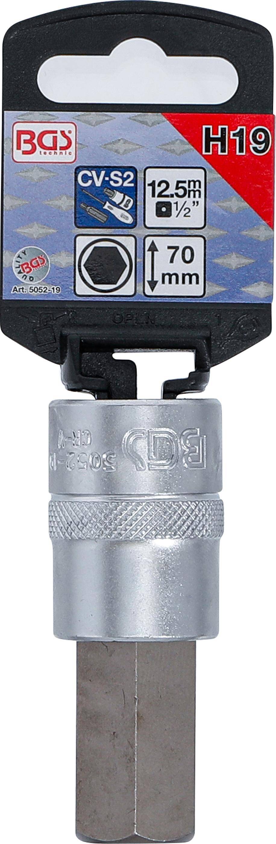 BGS technic Bit-Einsatz | Antrieb Innenvierkant 12,5 mm (1/2") |
