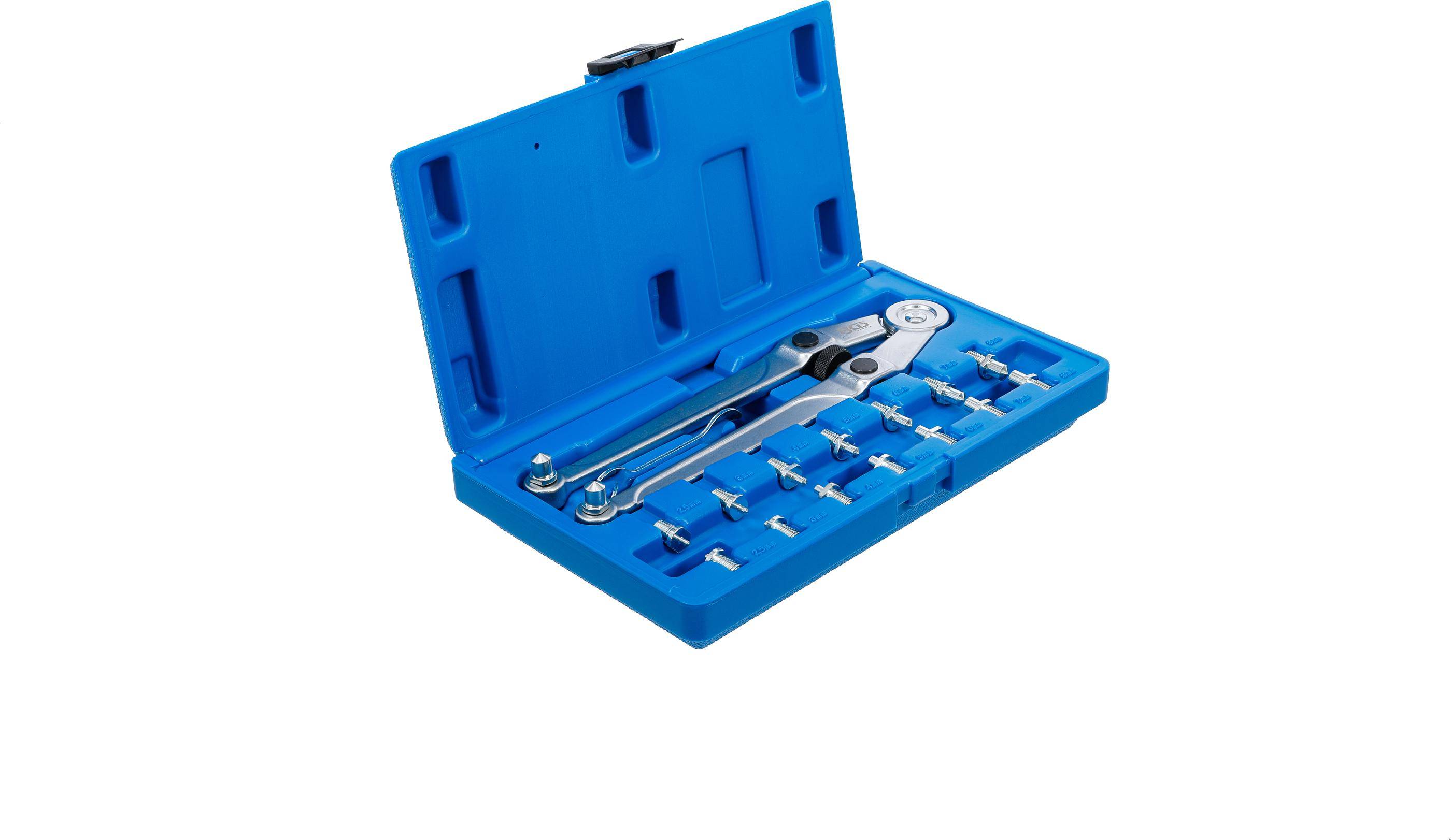 BGS technic Stirnlochschlüssel-Satz | verstellbar | Ø 2,5 - 9 mm