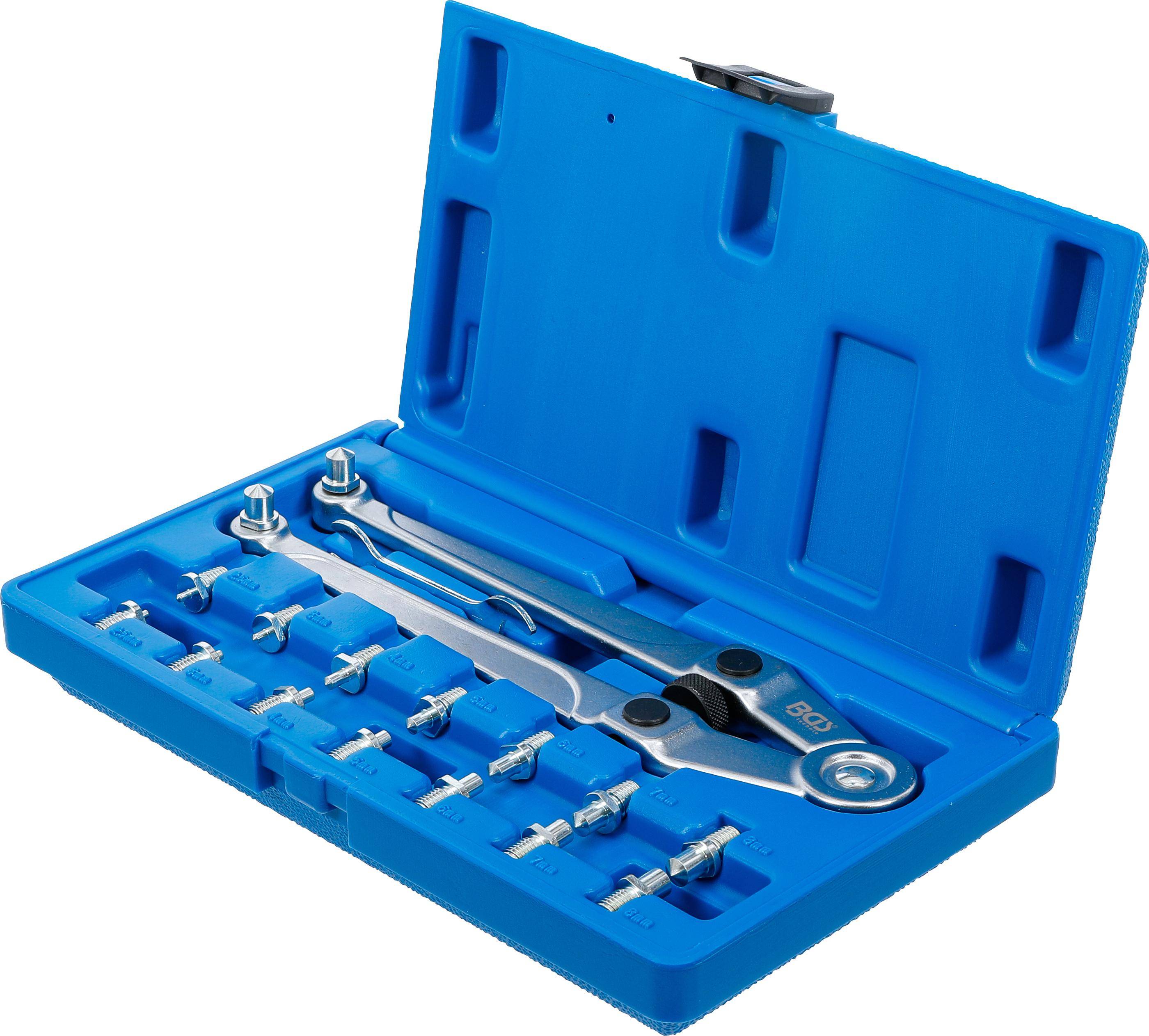 BGS technic Stirnlochschlüssel-Satz | verstellbar | Ø 2,5 - 9 mm