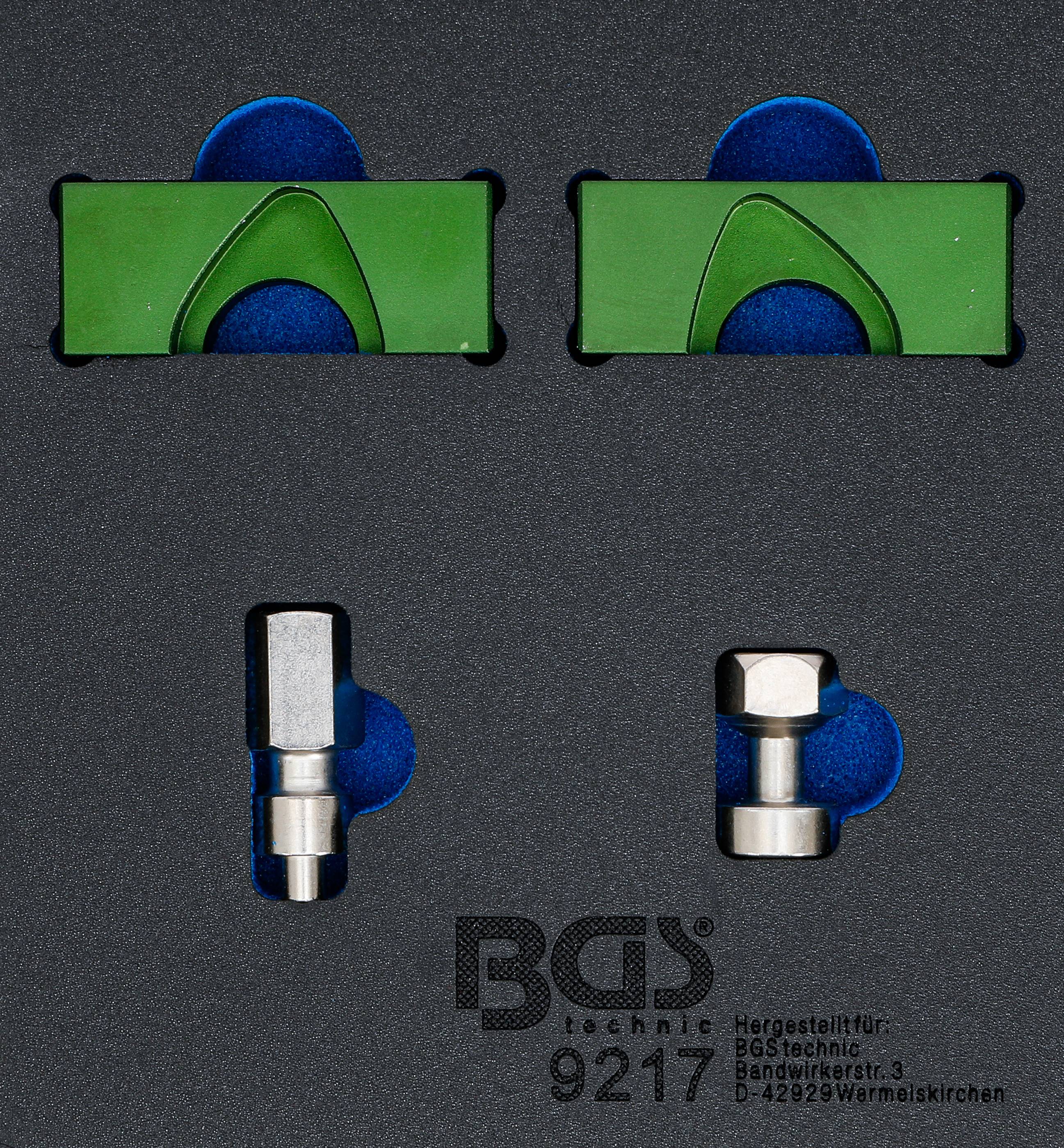 BGS technic Werkstattwageneinlage 1/6: Motor-Einstellwerkzeug-Satz |
