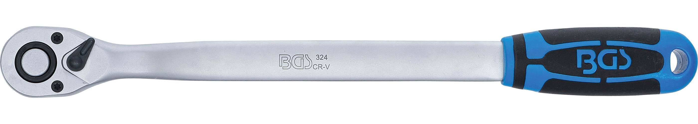 BGS Umschaltknarre | extra lang | Abtrieb Auenvierkant 12,5 mm (1/2")