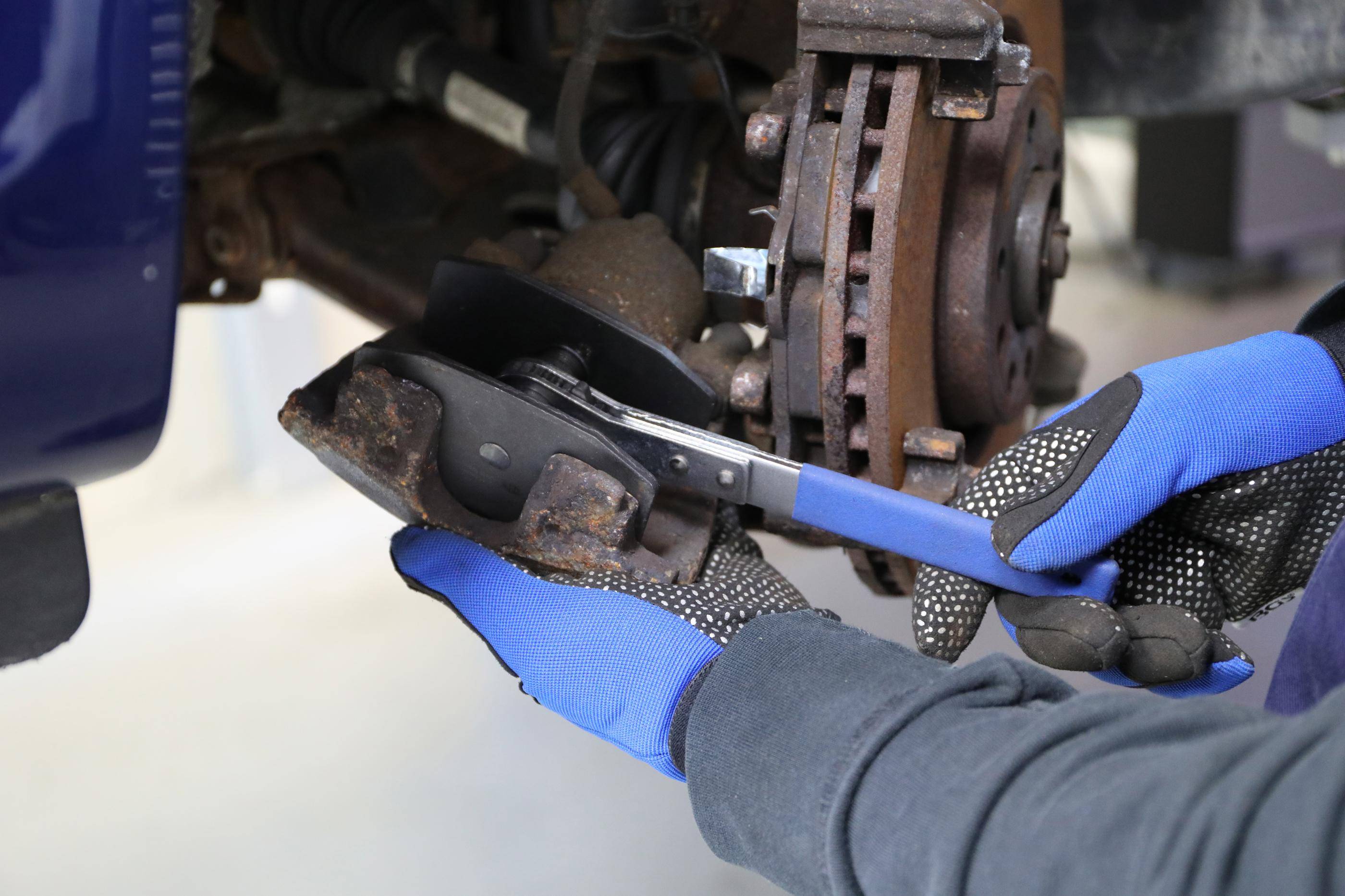 BGS technic Bremskolben-Rückstell-Werkzeug | mit Ratschenfunktion