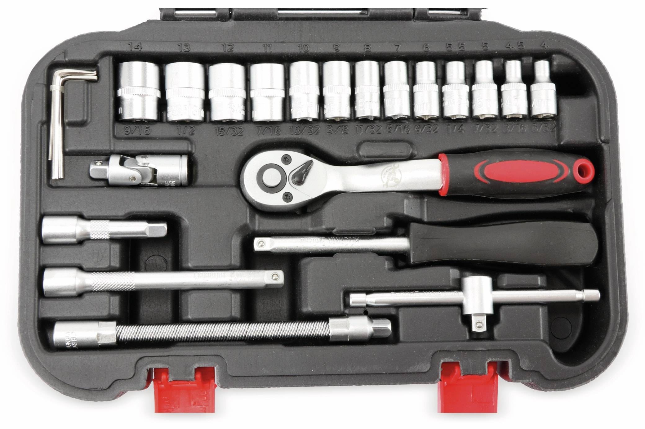 BGS TECHNIC Steckschlüssel-Satz 2142, 46-tlg