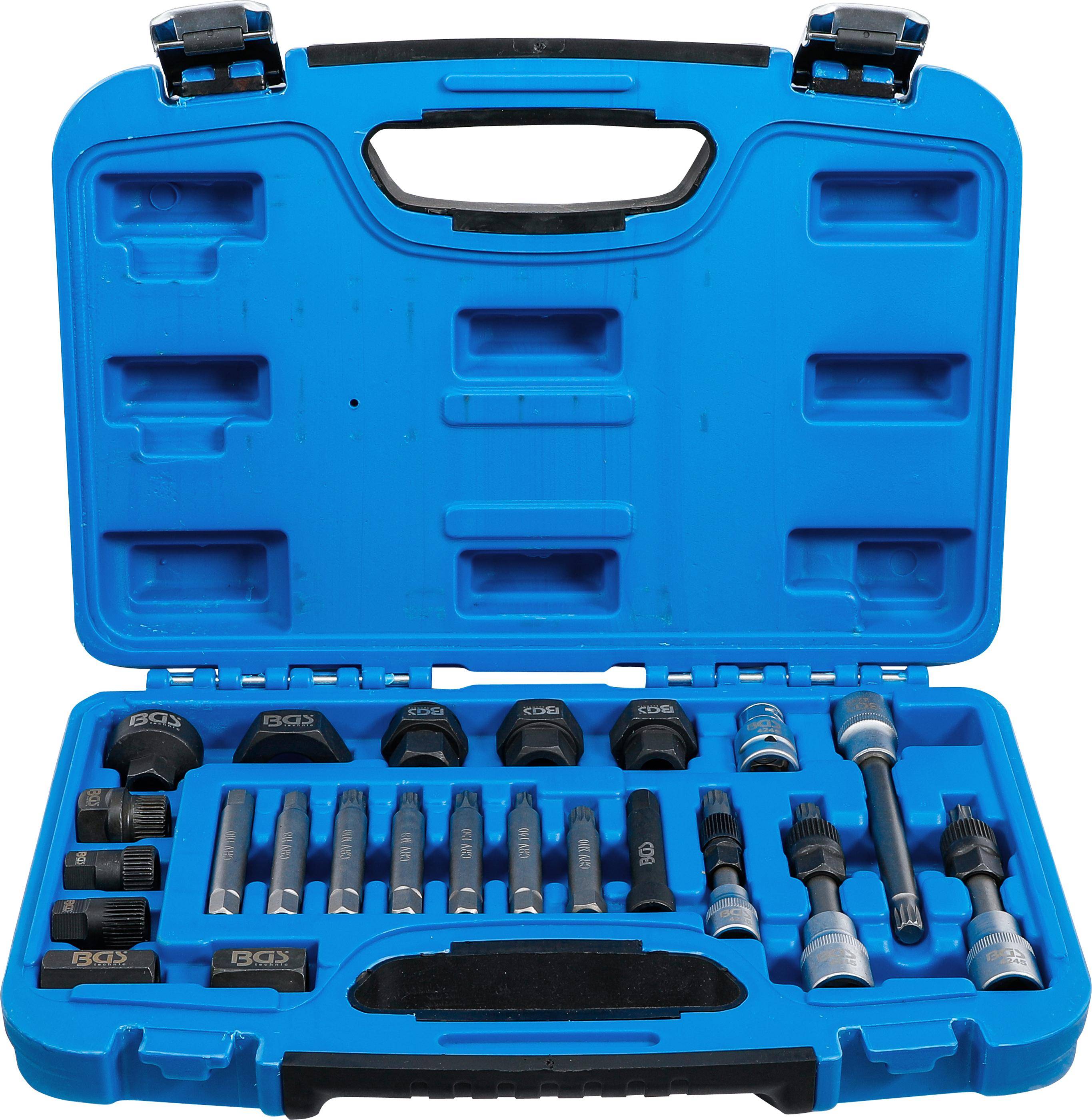 BGS technic Lichtmaschinen Bit- und Steckschlssel-Satz | 23-tlg.