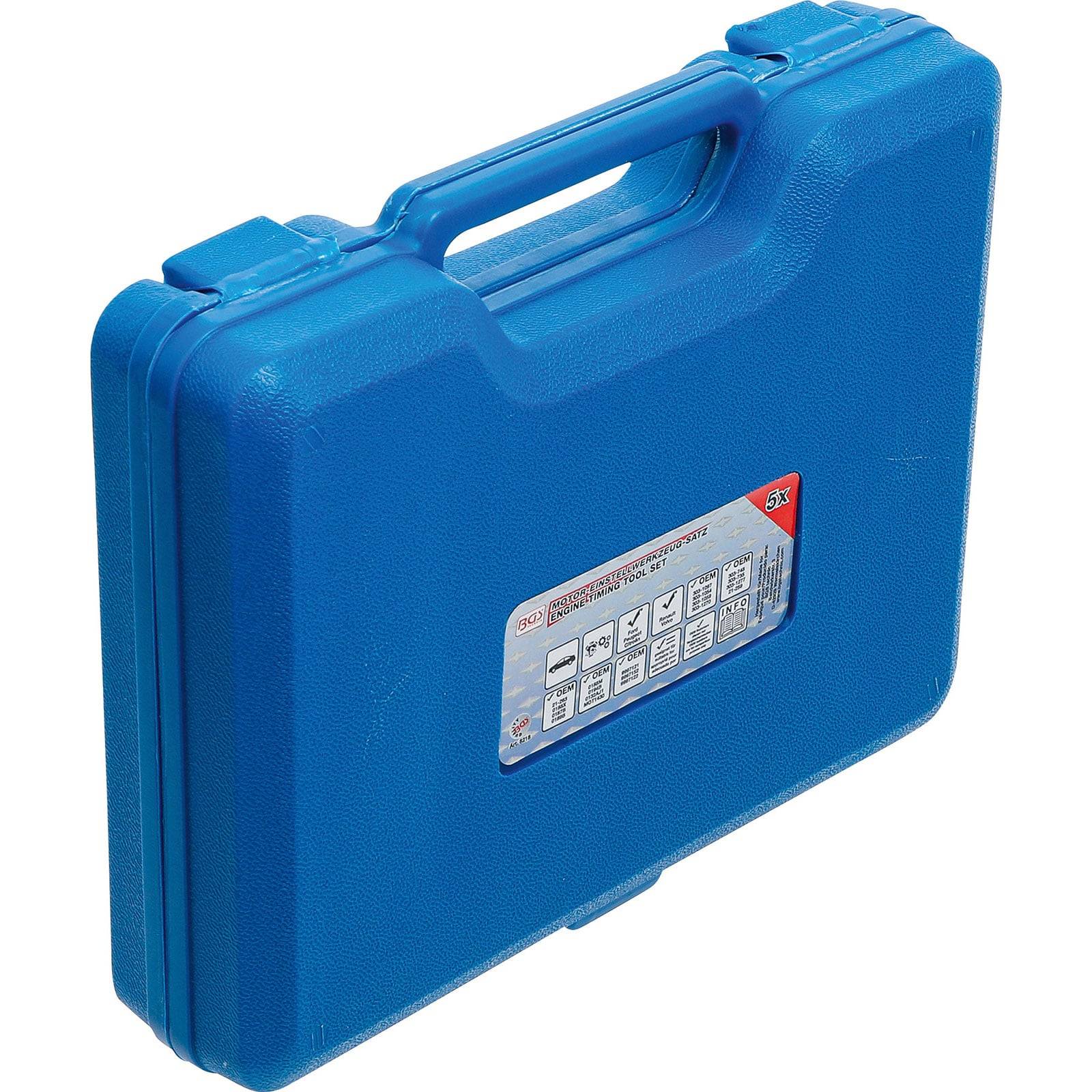Eine blaue Plastiktragetasche mit Griff.