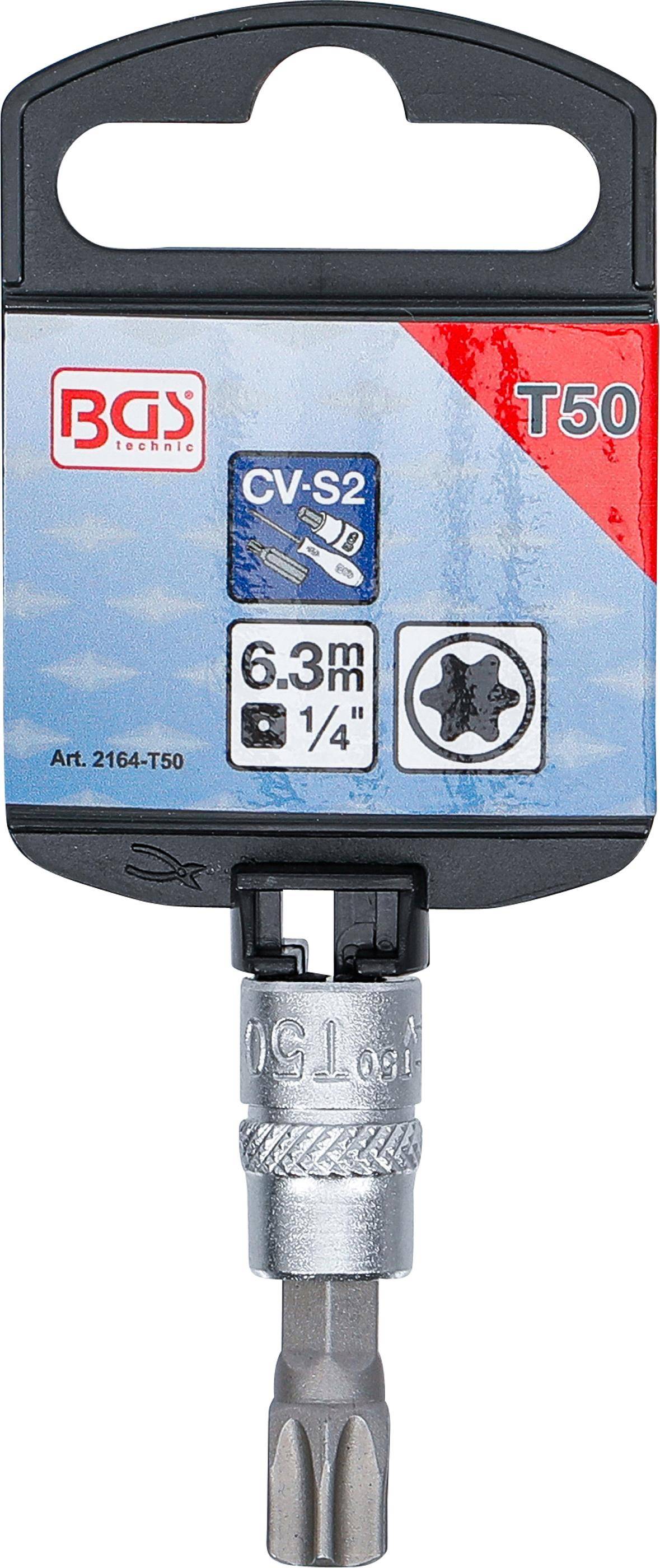 Ein Metalltool mit der Bezeichnung 'CV-S2', '6,3mm 1/4