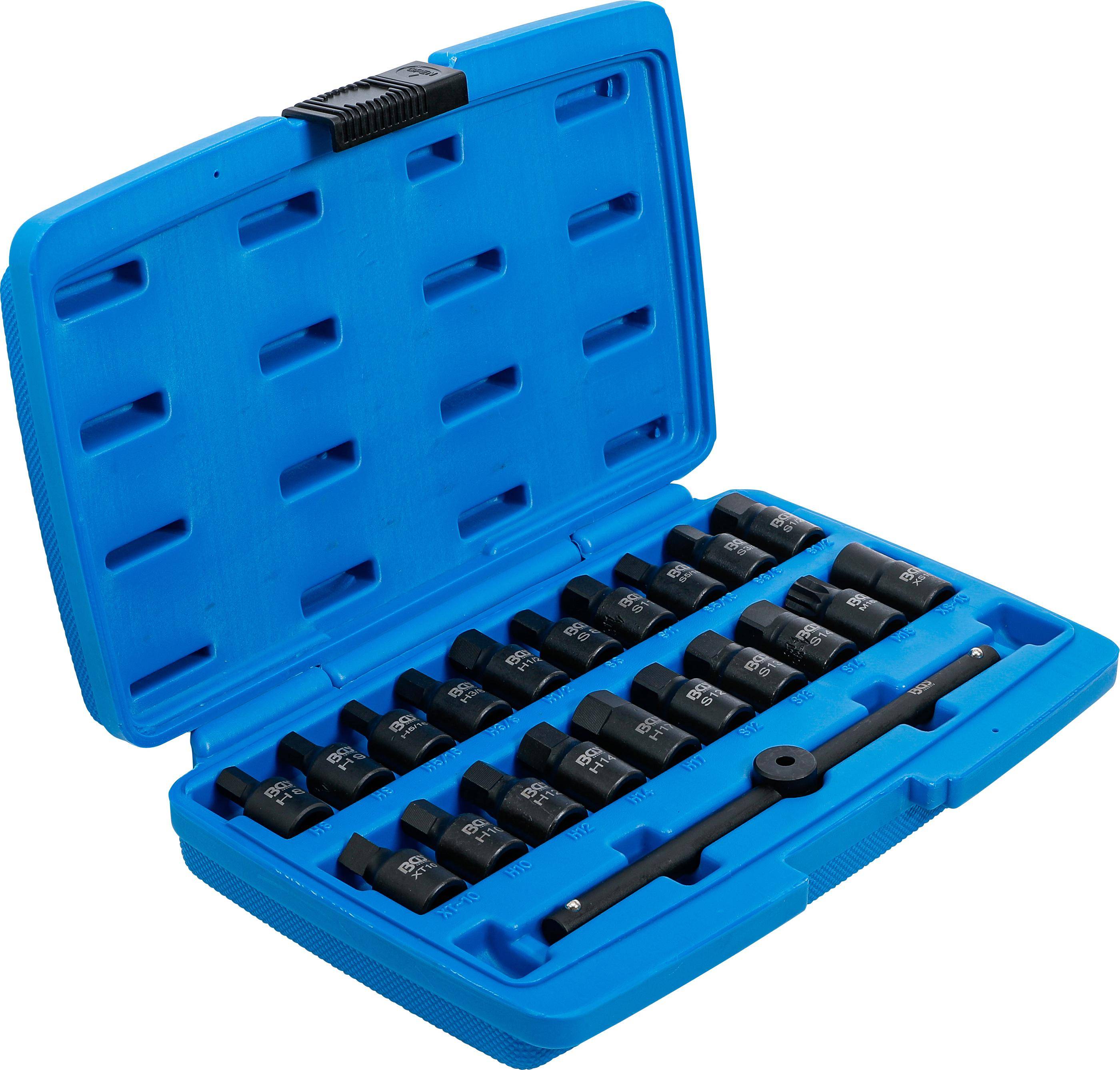 BGS lwannen-Spezial-Einsatz-Satz | Antrieb Innenvierkant 10 mm (3/8")