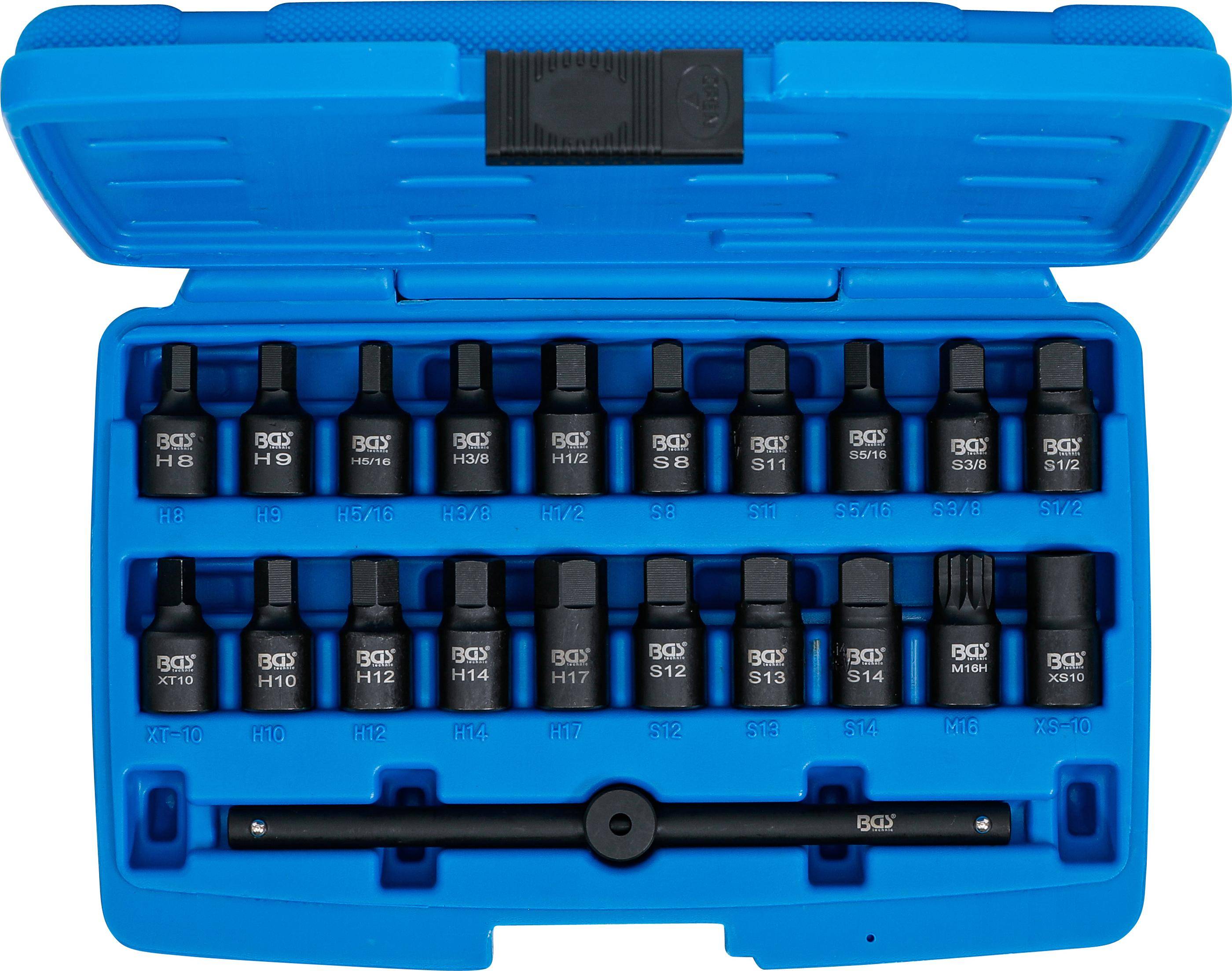 BGS lwannen-Spezial-Einsatz-Satz | Antrieb Innenvierkant 10 mm (3/8")