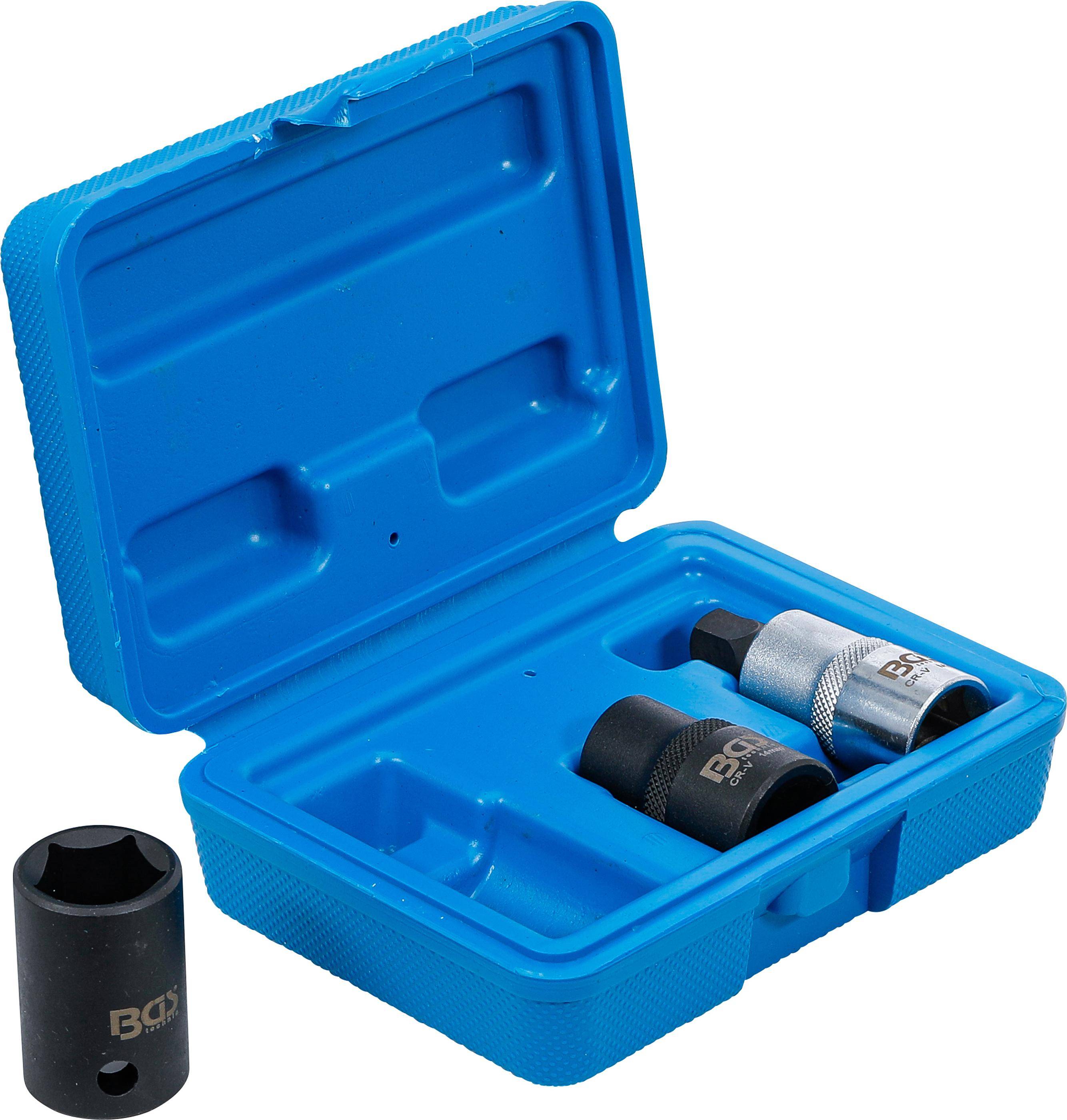 BGS technic Bremssattel-Spezial-Einsätze | 12,5 mm (1/2") | 3-tlg.