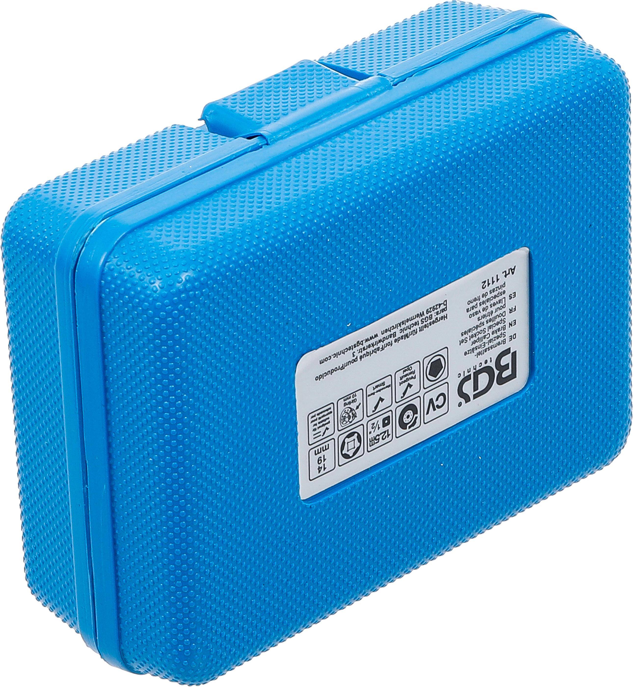 BGS technic Bremssattel-Spezial-Einsätze | 12,5 mm (1/2") | 3-tlg.