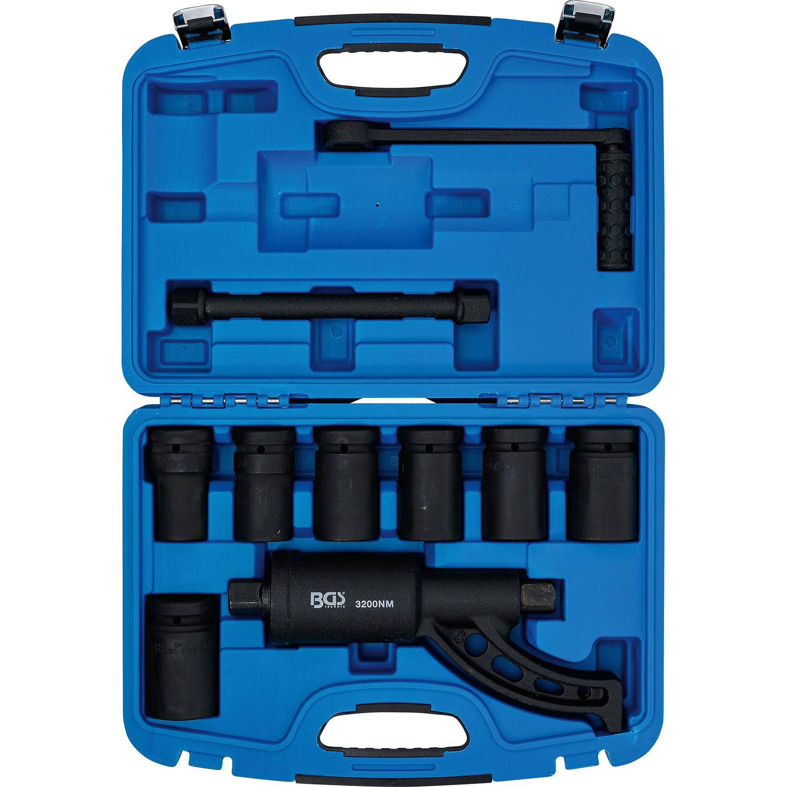 BGS Drehmoment-Vervielfältiger-Satz 25 mm (1") 10tlg. - 1230