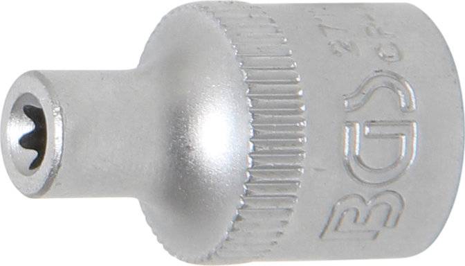 Steckschlüssel-Einsatz E-Profil Antrieb Innenvierkant 10 mm (3/8) SW E5