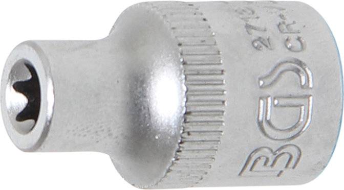 Steckschlüssel-Einsatz E-Profil Antrieb Innenvierkant 10 mm (3/8) SW E7