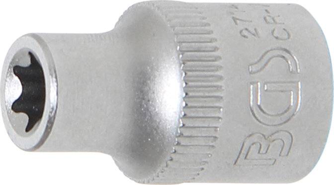 Steckschlüssel-Einsatz E-Profil Antrieb Innenvierkant 10 mm (3/8) SW E8