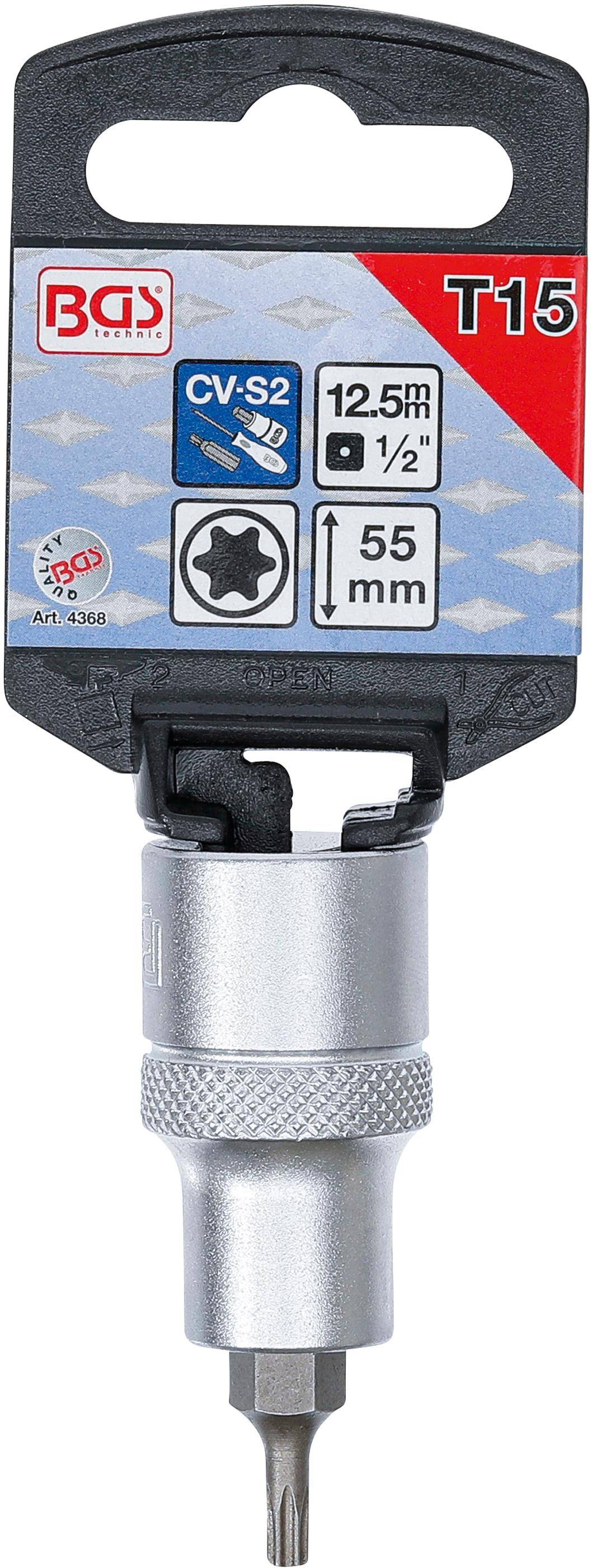 BGS technic Bit-Einsatz | Antrieb Innenvierkant 12,5 mm (1/2") |