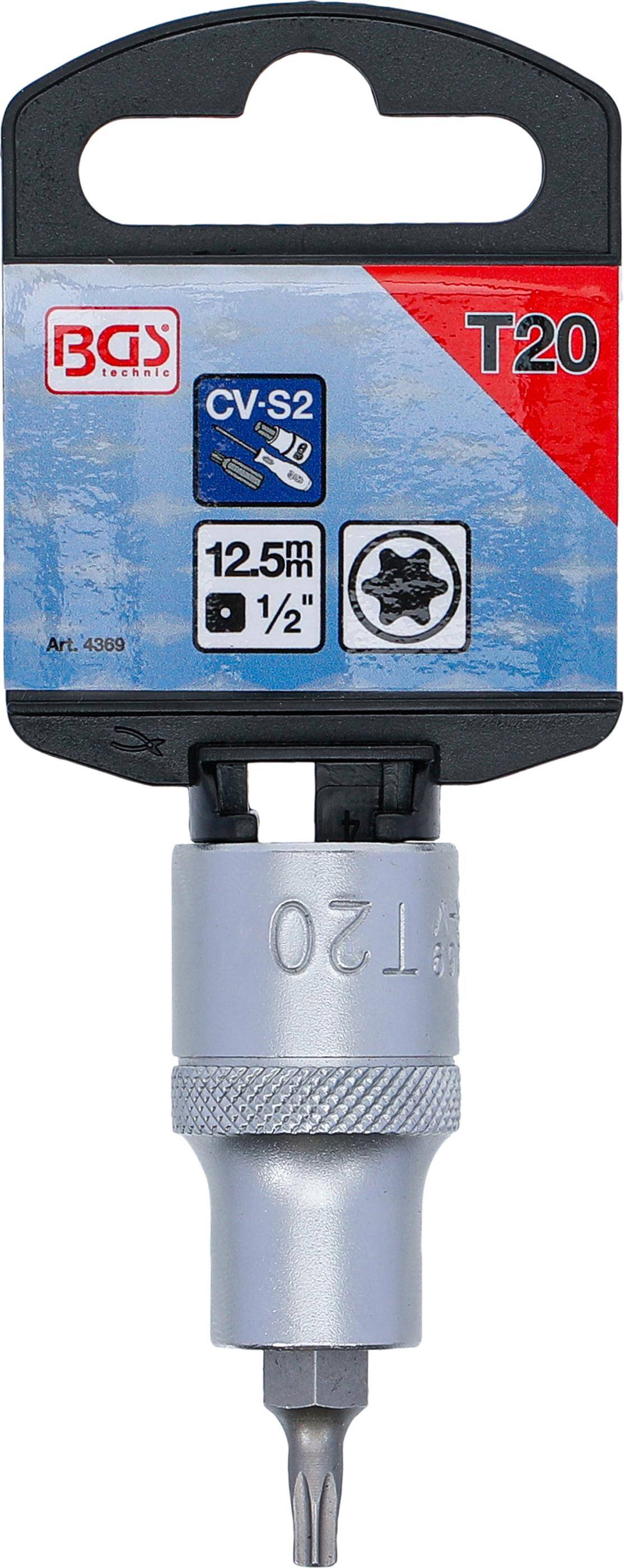 BGS technic Bit-Einsatz | Antrieb Innenvierkant 12,5 mm (1/2") |