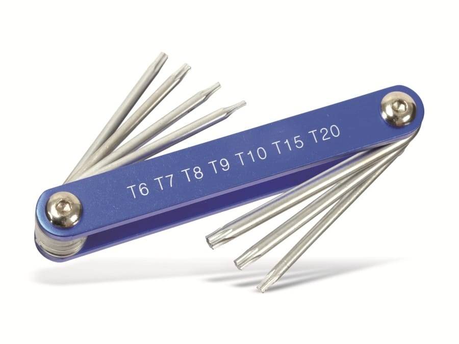 BGS TECHNIC Innenstern-Schlüsselsatz, mit Aluheft