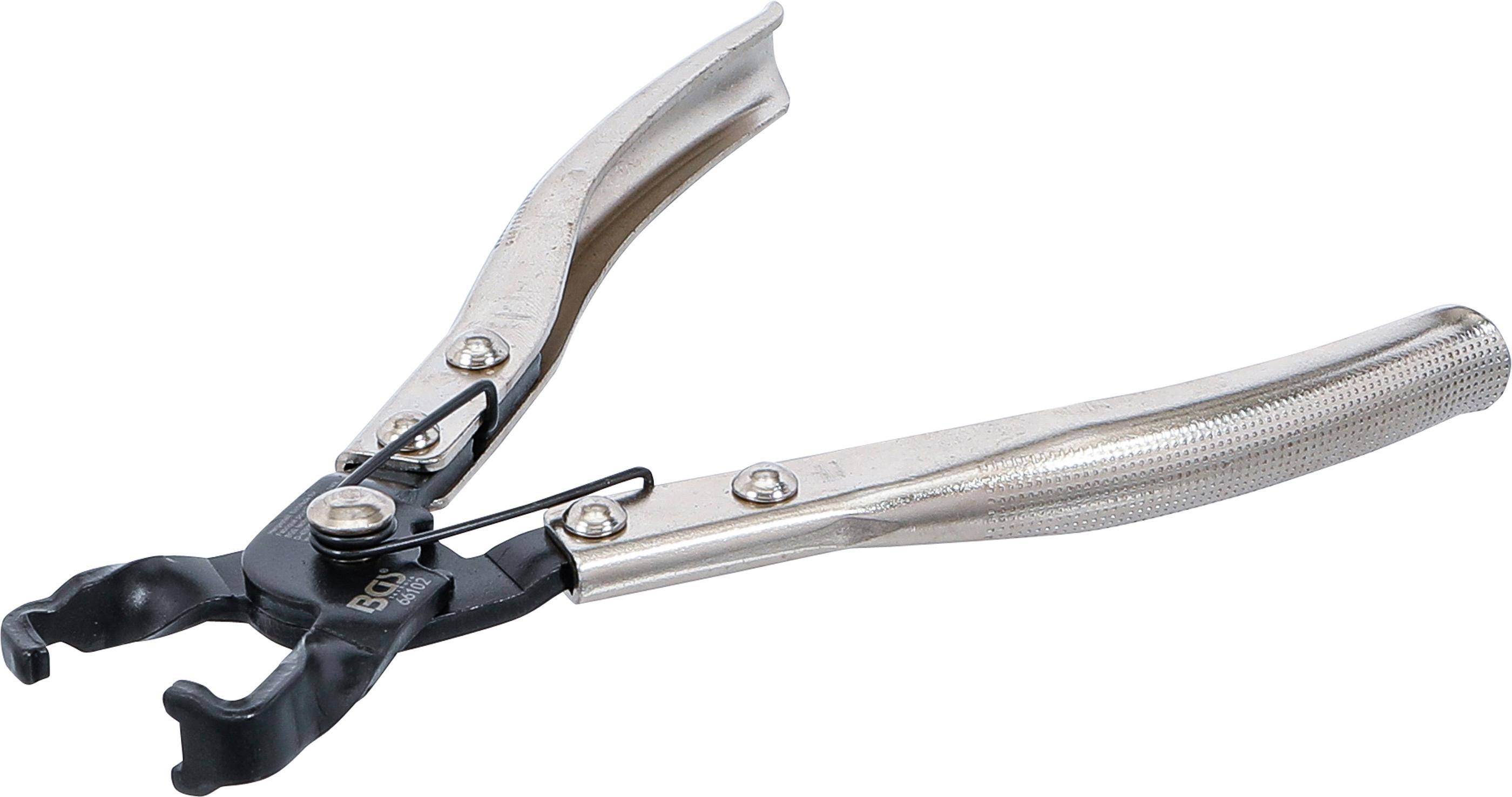 BGS technic Federschellen-Zange | fr Kraftstoffleitungen | 180 mm