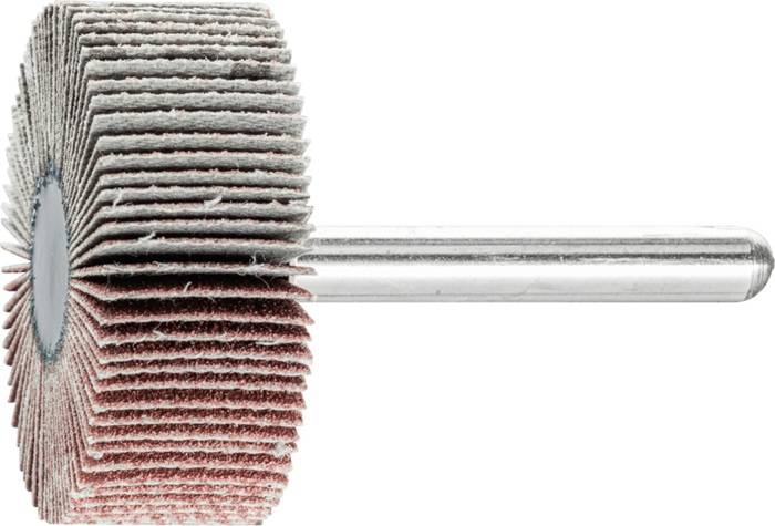 Fächerschleifer Ø40xH15mm K.120 Korund Schaft-D.6mm PFERD