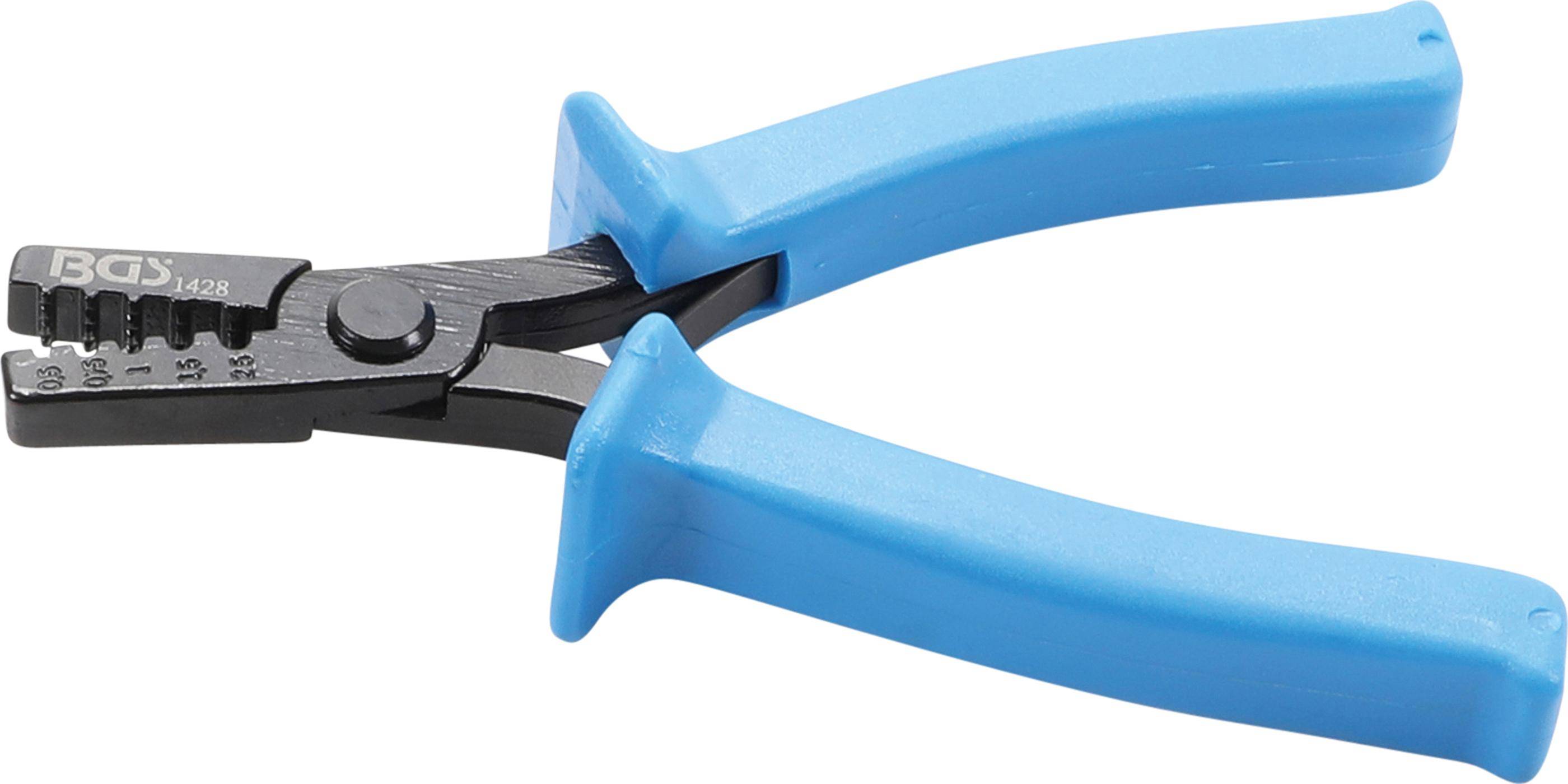 BGS technic Kabelschuh-Presszange | fr Aderendhlsen 0,5 - 2,5 mm