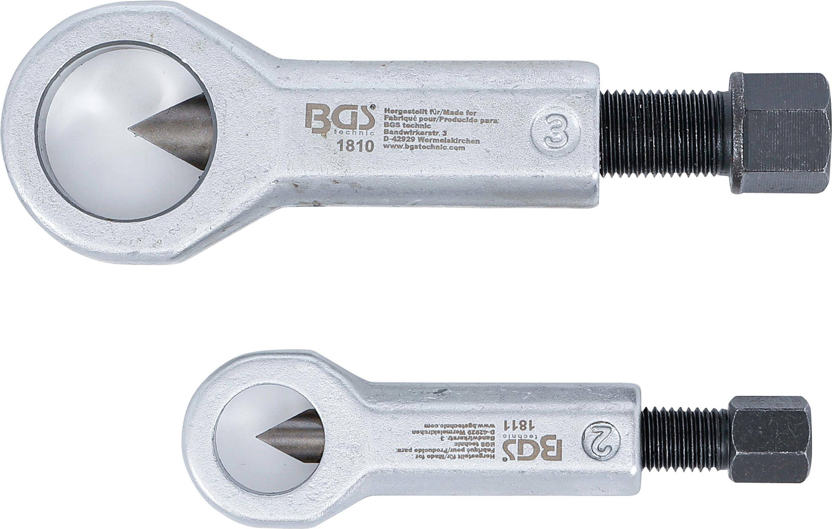BGS technic Mutternsprenger-Satz | 12 - 16 mm / 16 - 22 mm | 2-tlg.
