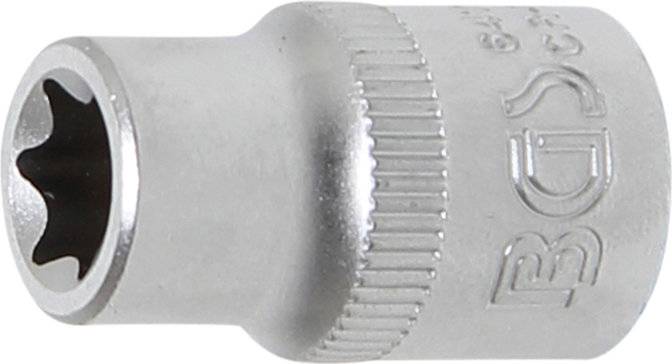 Steckschlüssel-Einsatz E-Profil Antrieb Innenvierkant 10 mm (3/8) SW E11