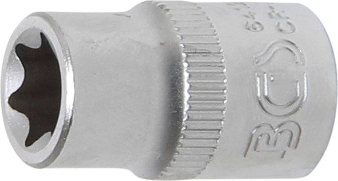 Steckschlüssel-Einsatz E-Profil Antrieb Innenvierkant 10 mm (3/8) SW E12