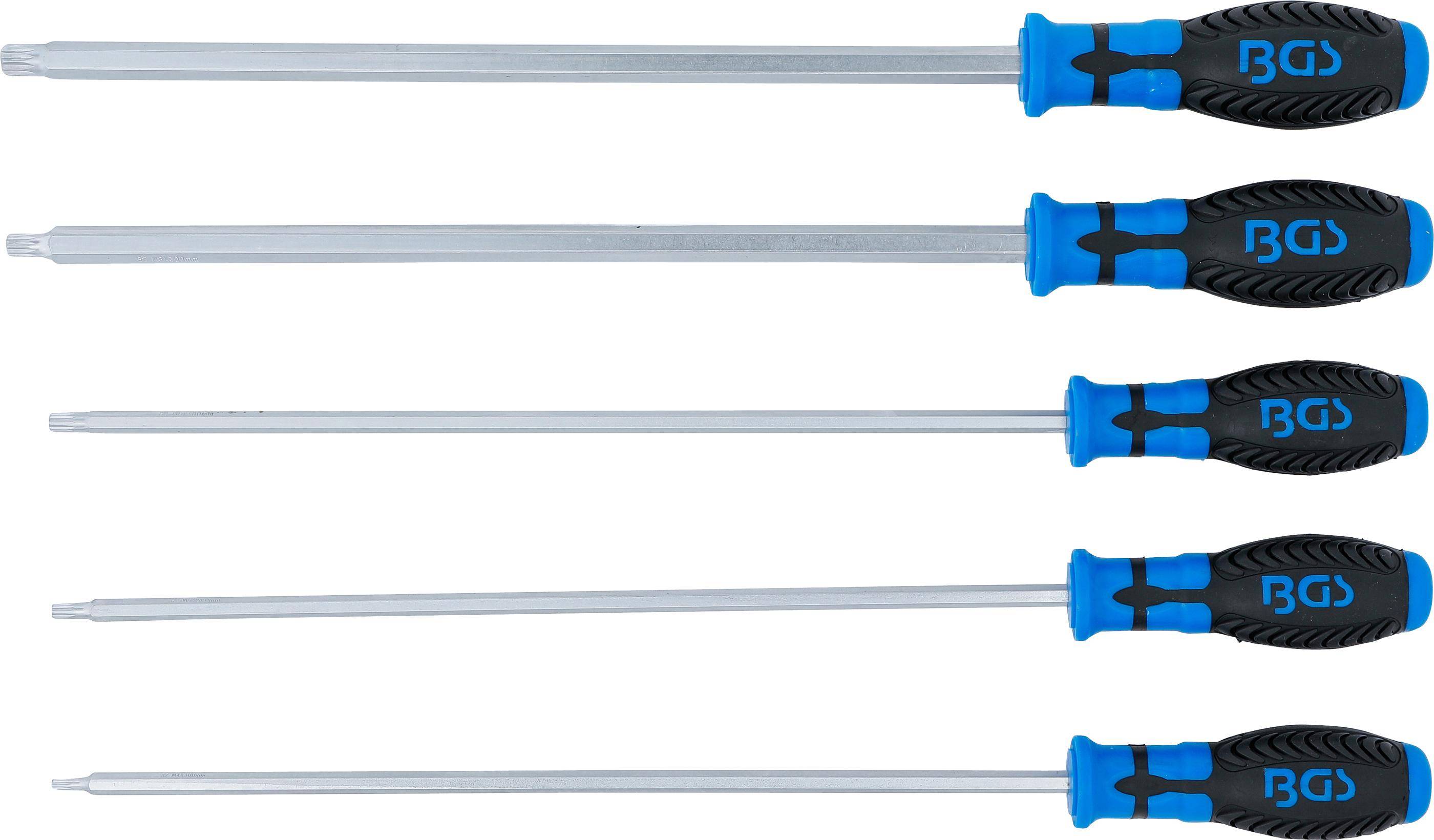 BGS Schraubendreher-Satz | Innenvielzahn (fr XZN) | 5-tlg.