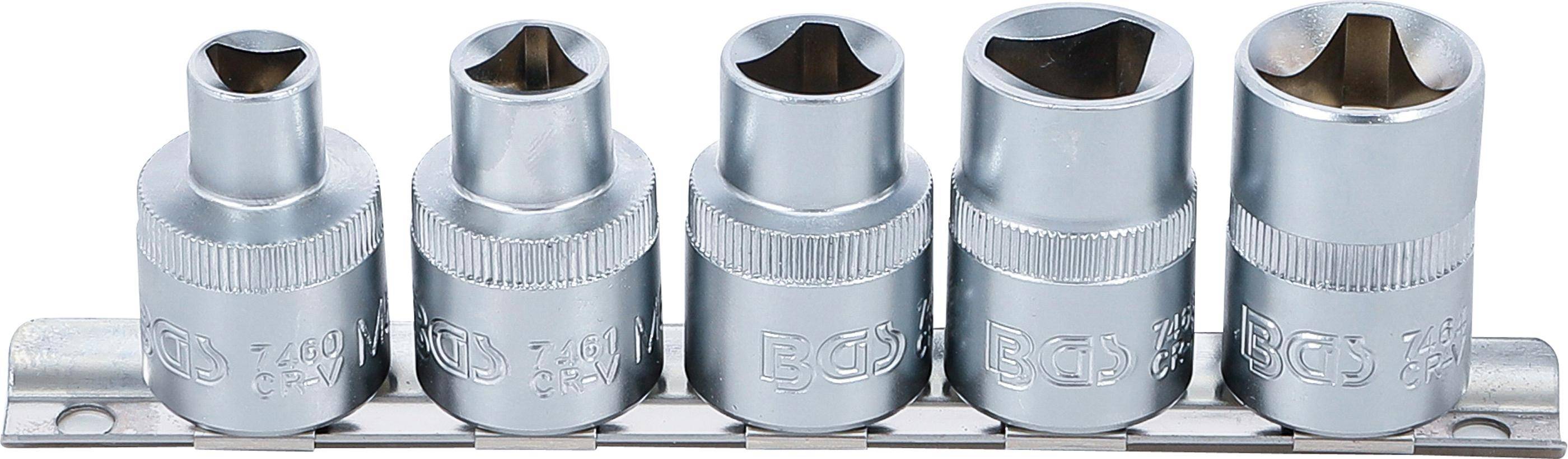 BGS Dreikant-Einsatz-Satz | M5 - M12 (8 - 16,5 mm) | 5-tlg.