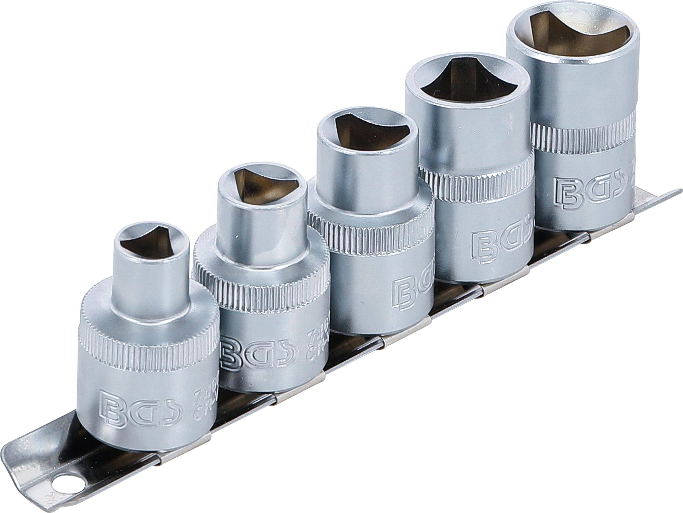 BGS Dreikant-Einsatz-Satz | M5 - M12 (8 - 16,5 mm) | 5-tlg.
