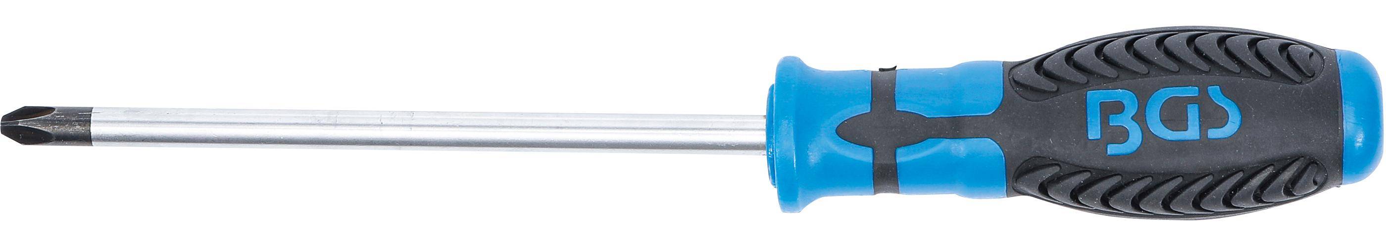 BGS technic Schraubendreher | Kreuzschlitz PH3 | Klingenlnge 150 mm