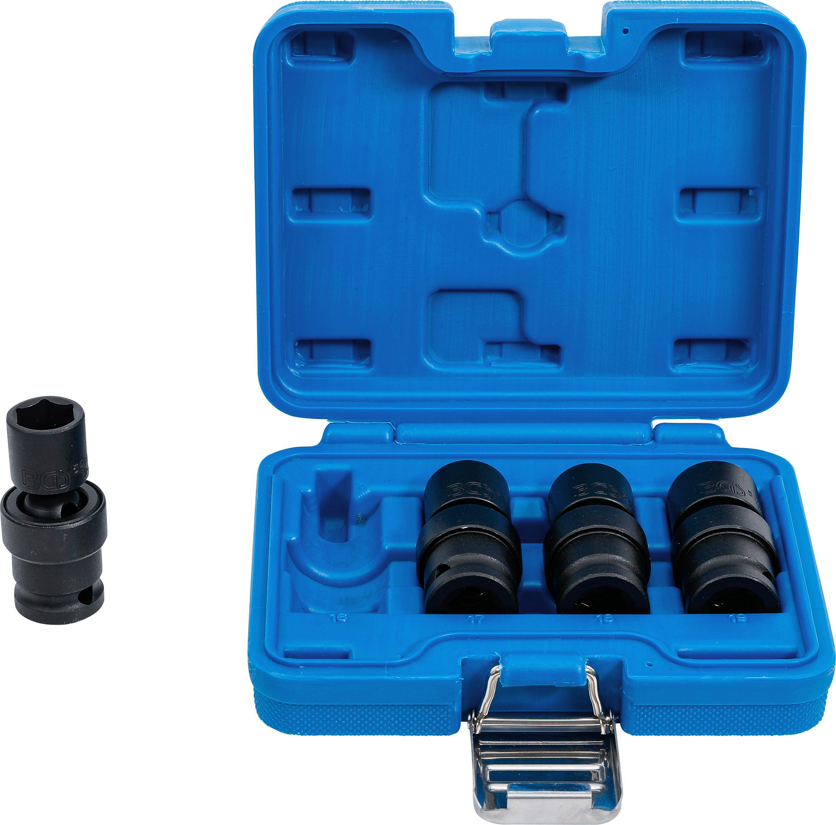 BGS Kraft-Kugelgelenk-Einsatz-Satz | Antrieb Innenvierkant 12,5 mm
