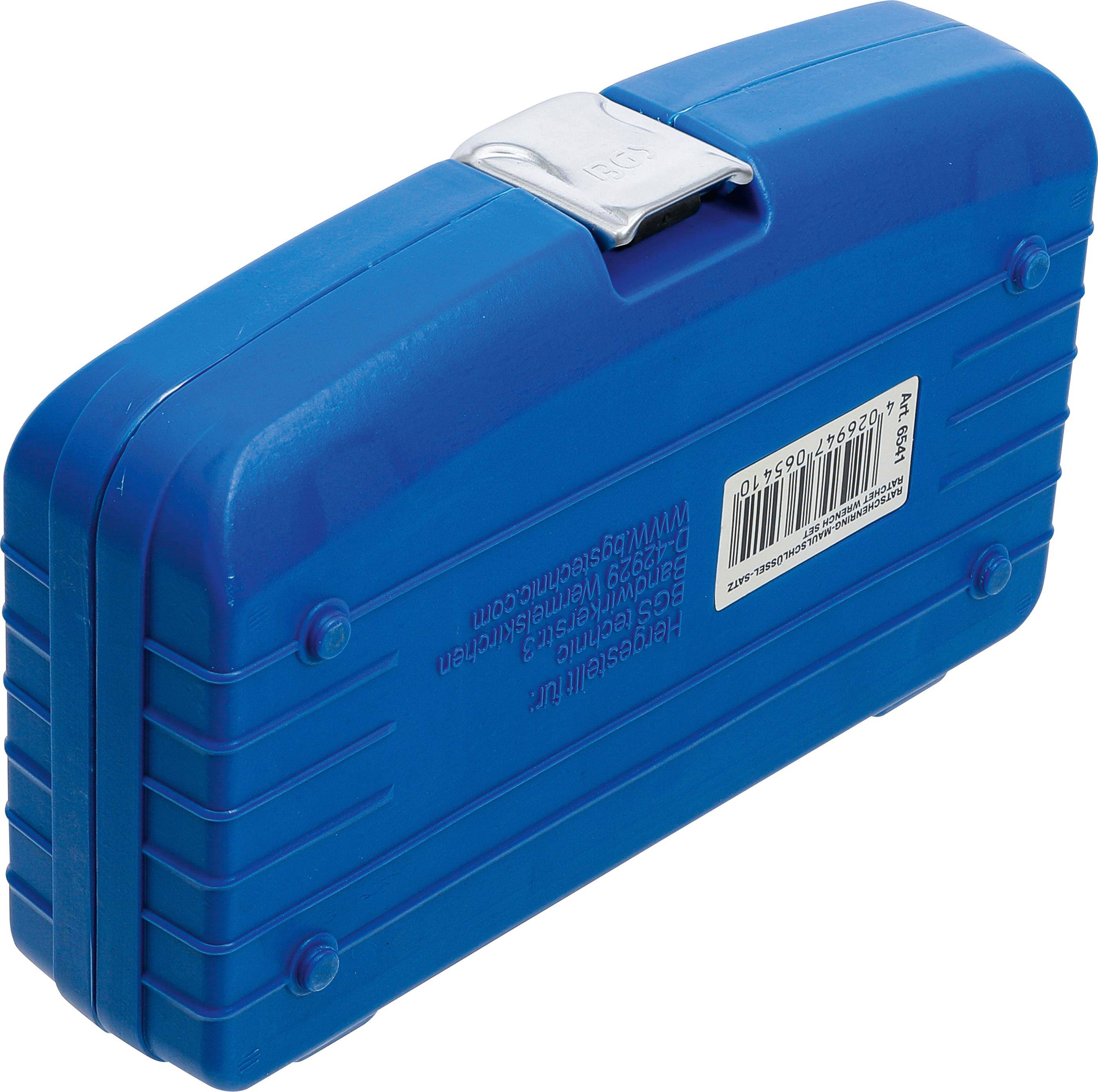 BGS Ratschenring-Maulschlssel-Satz | SW 8 - 19 mm | 12-tlg.