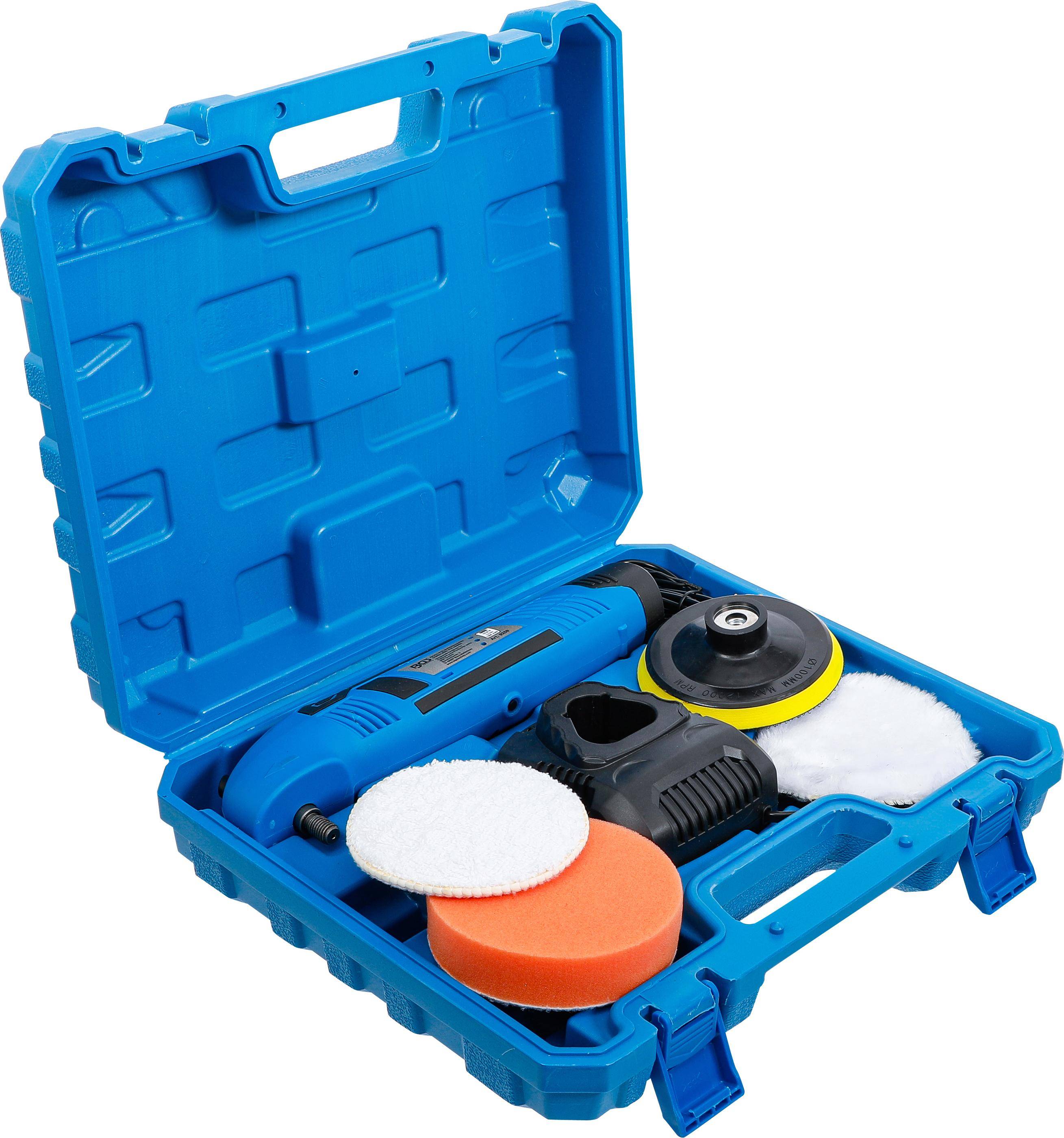 BGS technic Akku-Poliermaschine | max. 3000 U/min | 10,8 V | 1,3 Ah