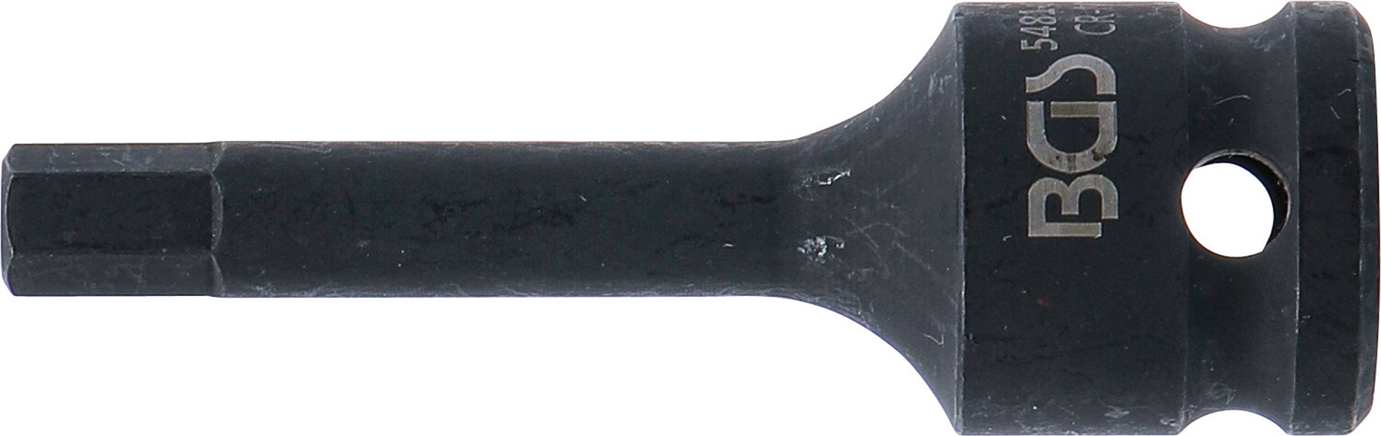 BGS Kraft-Bit-Einsatz | Länge 75 mm | Antrieb Innenvierkant 12,5 mm