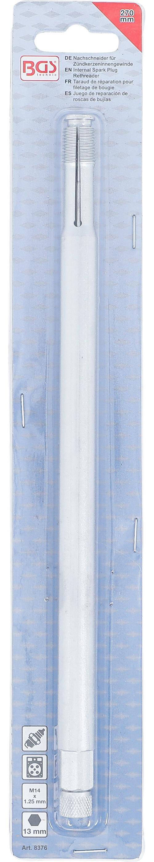 BGS technic Nachschneider fr Zndkerzeninnengewinde | M14 x 1,25 mm