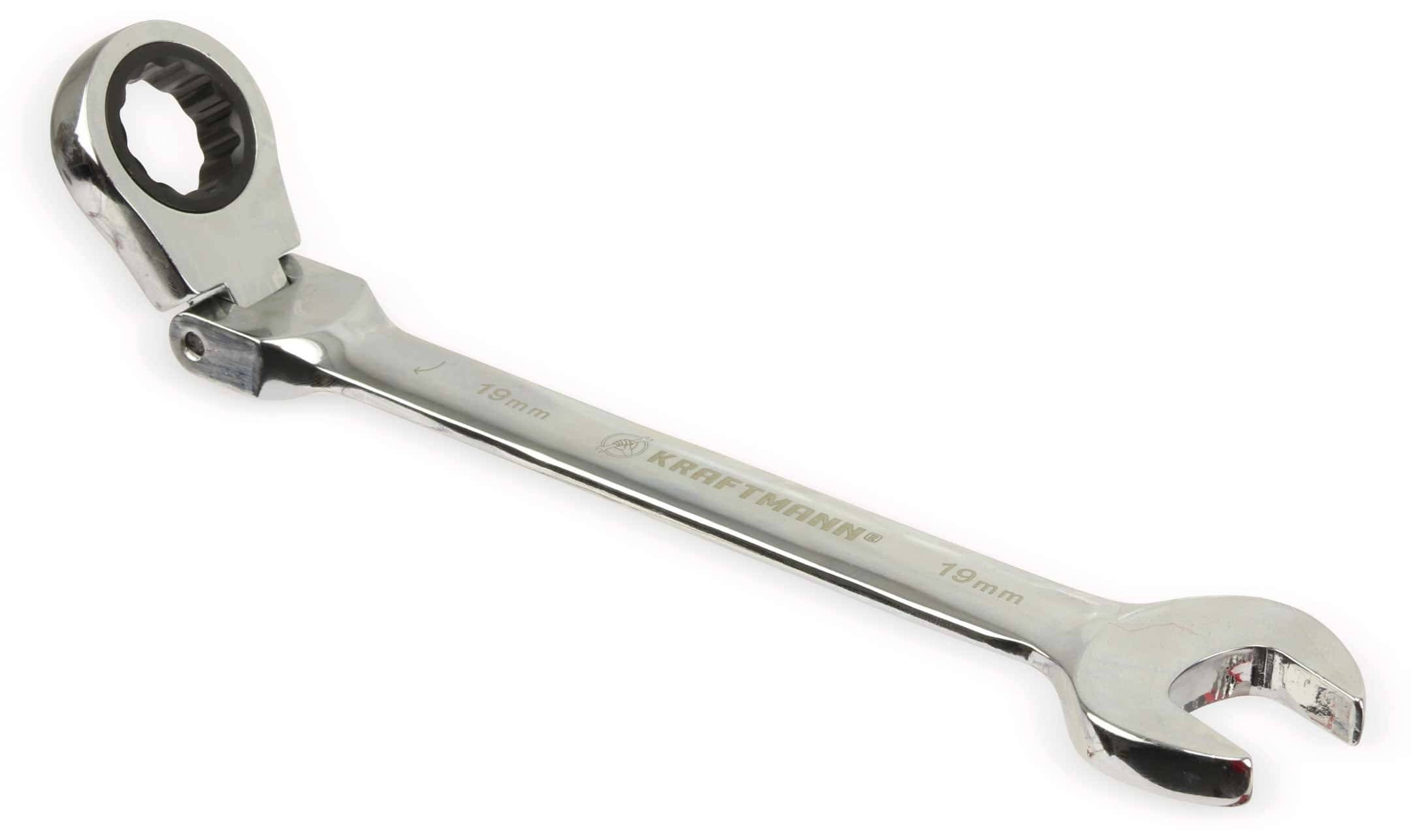 BGS TECHNIC Gabel-Ratschenring-Schlüsselsatz 30002, 12-teilig, 8-19 mm